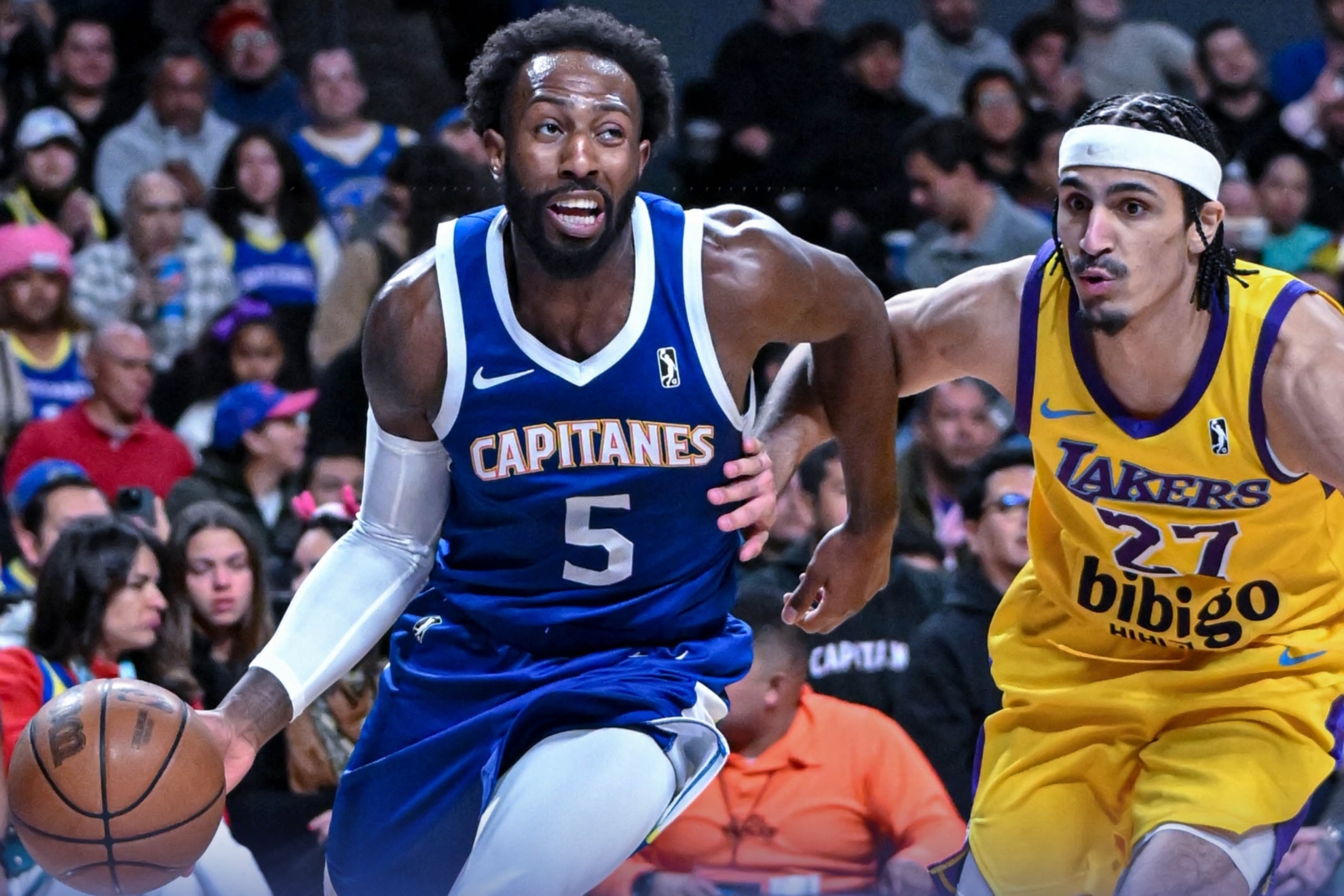 Capitanes CDMX vs South Bay Lakers X @CapitanesCDMX