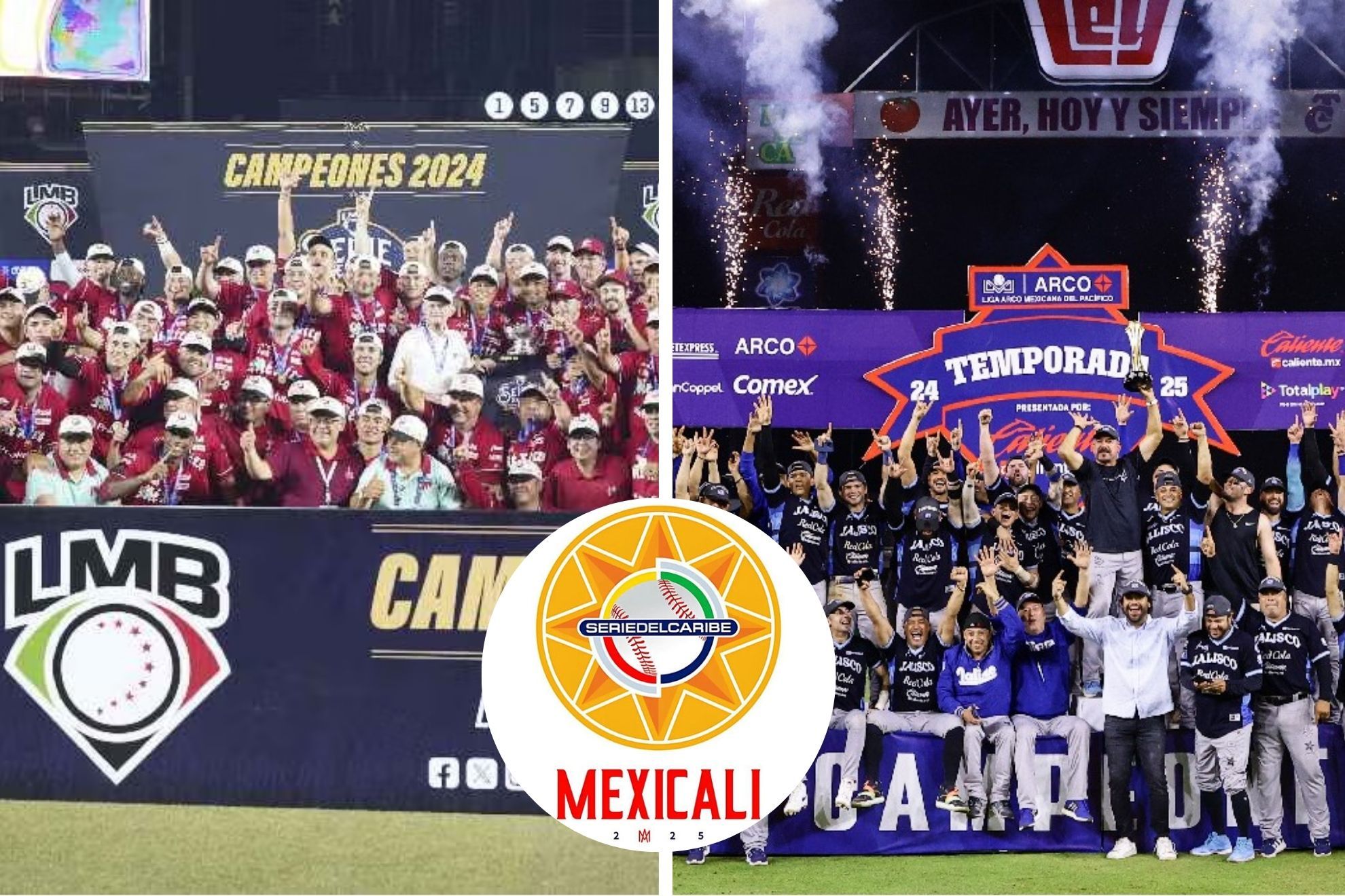 Los Charros de Jalisco representarán a México en la Serie del Caribe 2025 / Marca MX