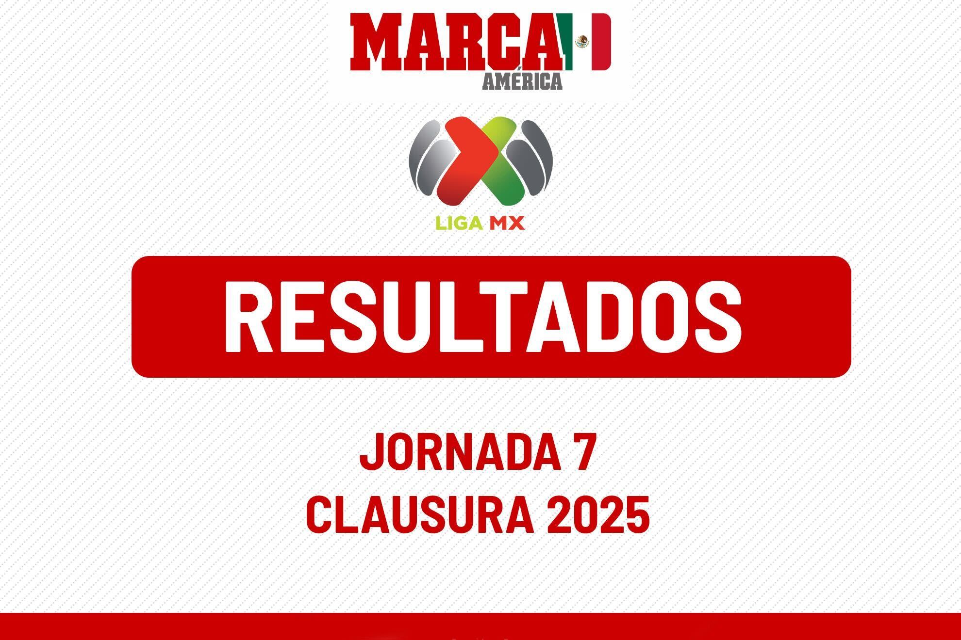 Jornada 7 Clausura 2025: Todos los resultados de la Liga MX y tabla ...