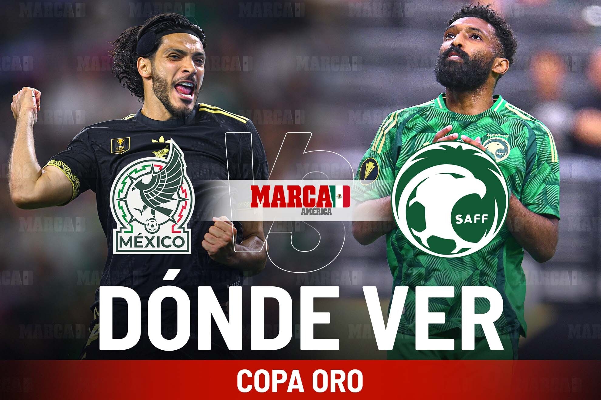México se enfrentará a Arabia Saudita este sábado 28 de junio en los cuartos de final de la Copa Oro /MARCA
