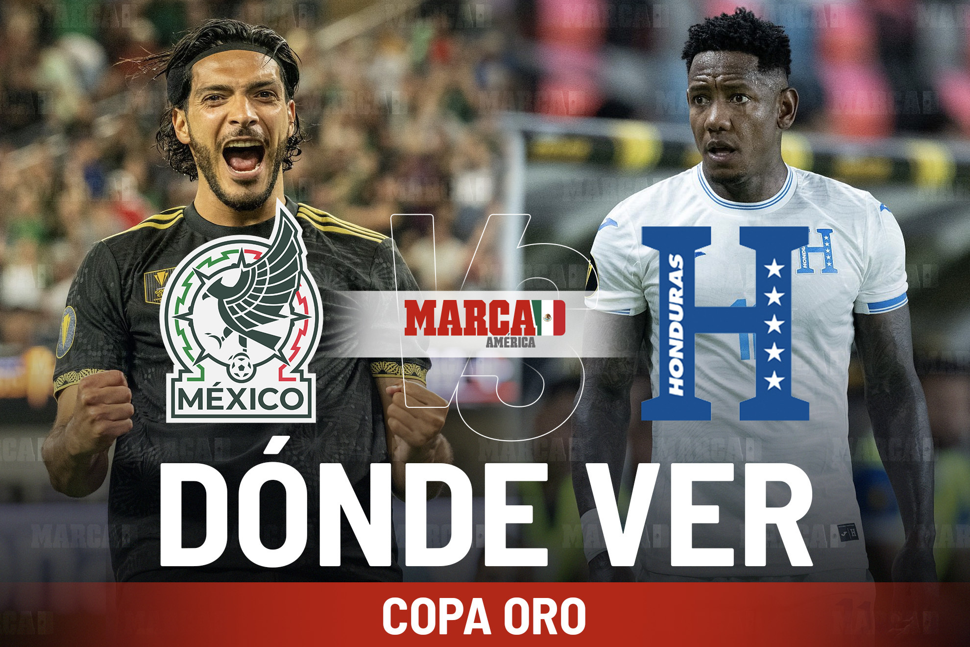 México vs Honduras Copa Oro 2025 MARCA