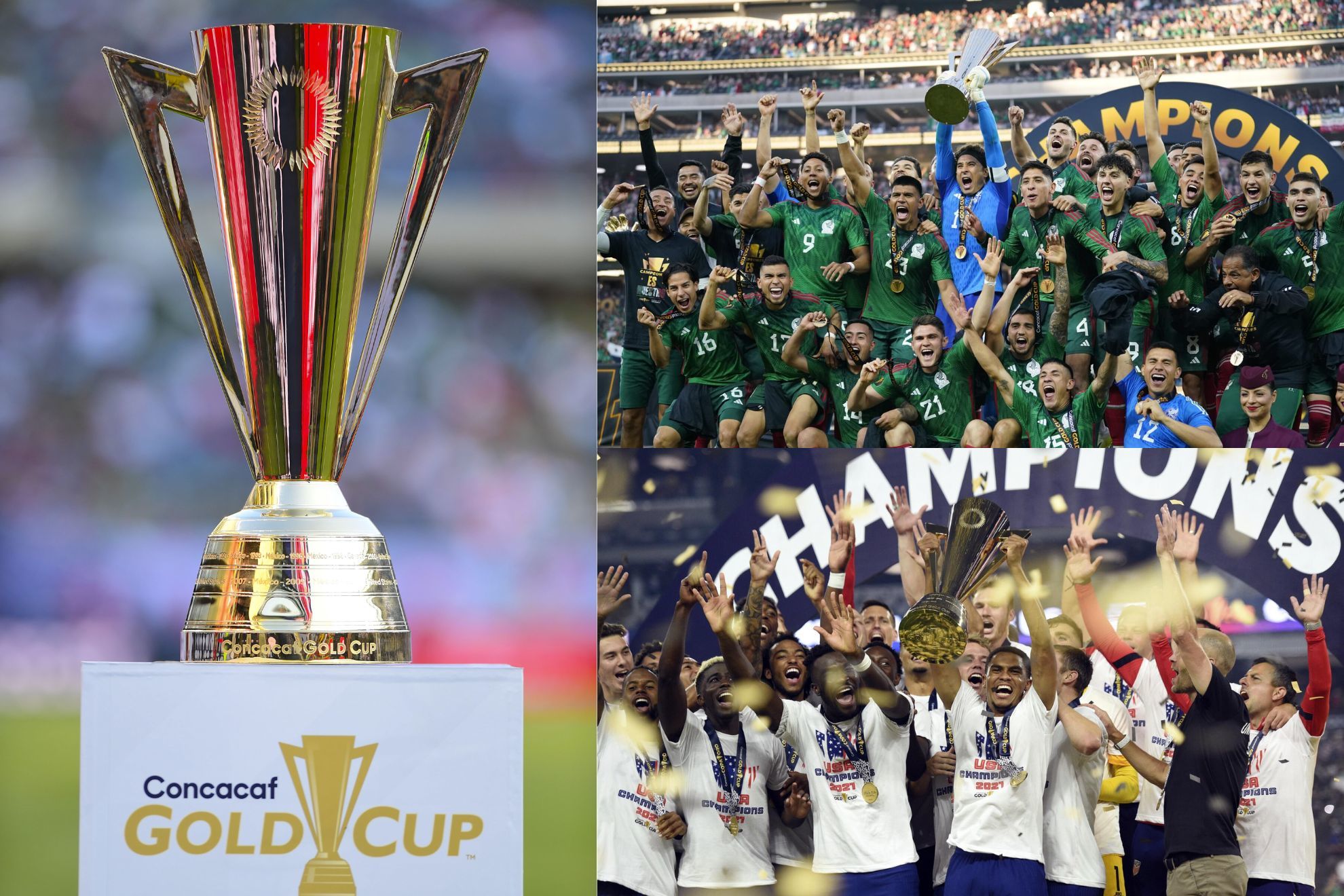 ¡Los campeones de Concacaf! Todos los ganadores de la Copa Oro por edición /ESPECIAL