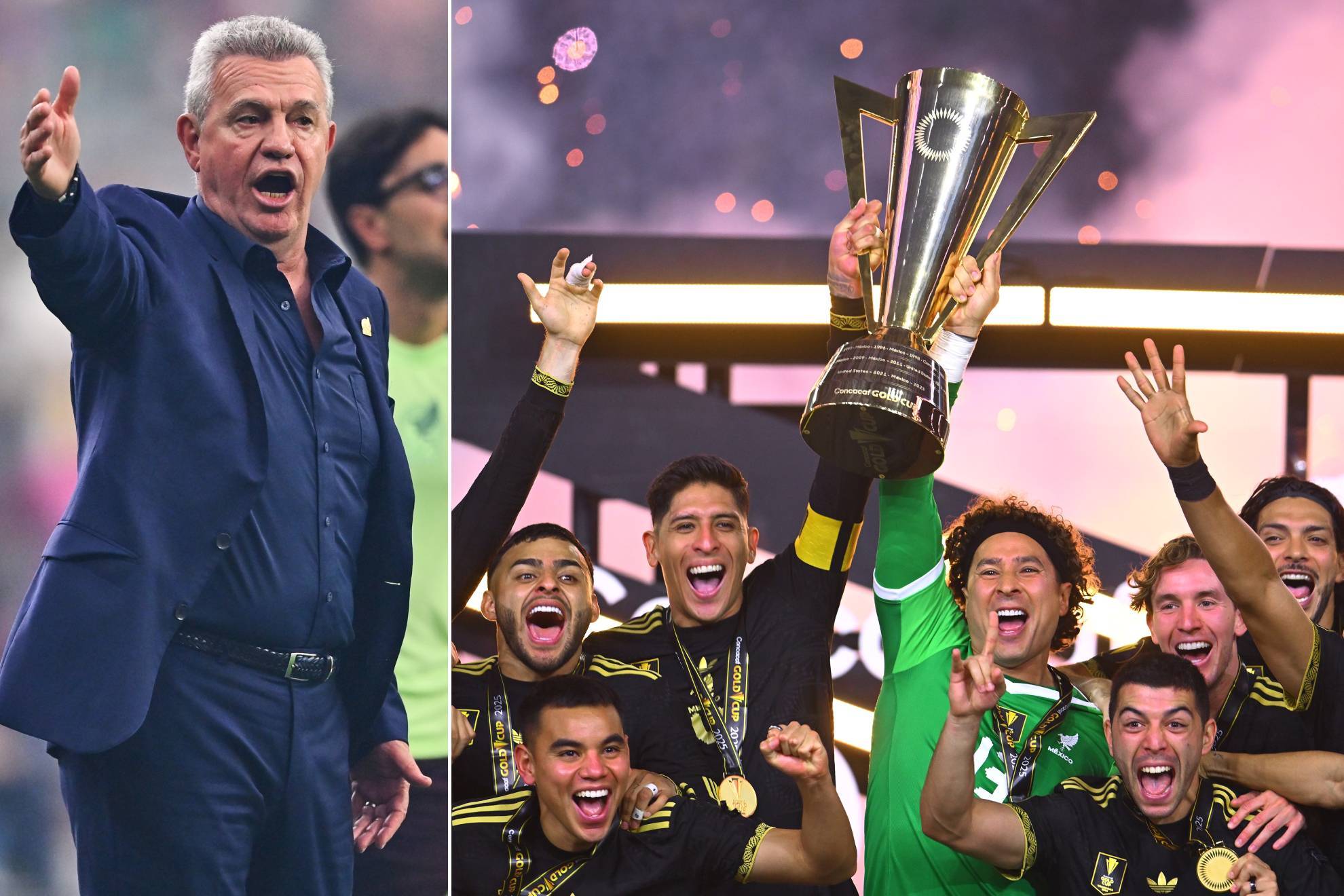 Javier Aguirre levanta su segunda Copa Oro