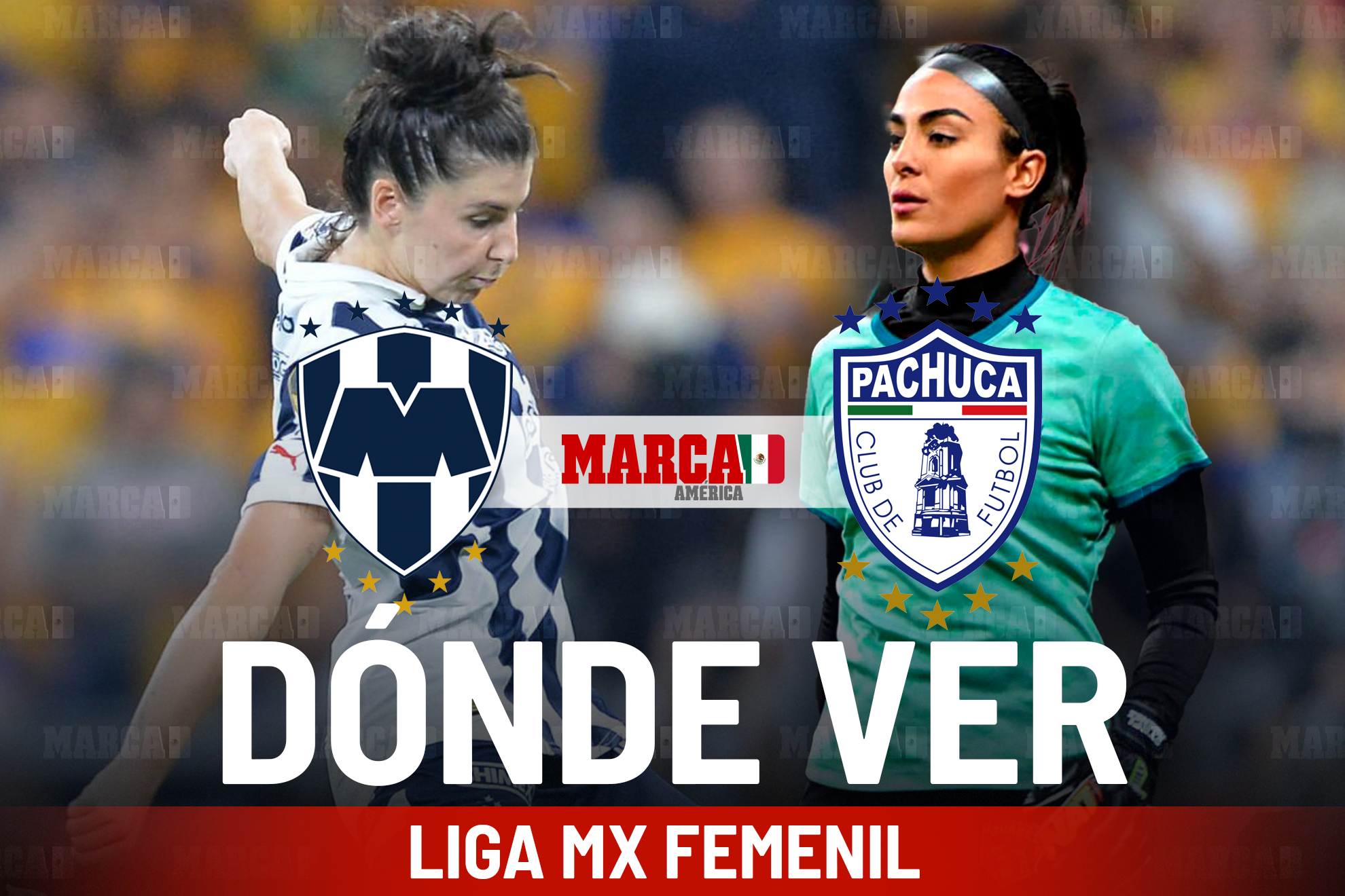 Monterrey vs Pachuca Femenil: Dónde ver el partido de Rayadas hoy y a ...