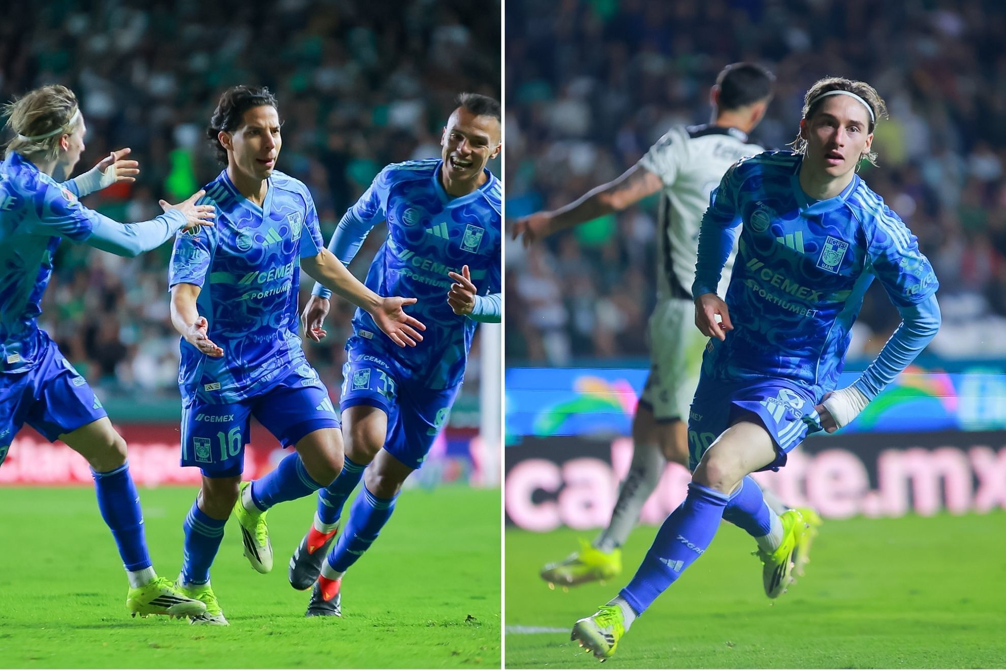 Resumen y goles León vs Tigres: Marcelo Flores y Diego Lainez derrotan ...