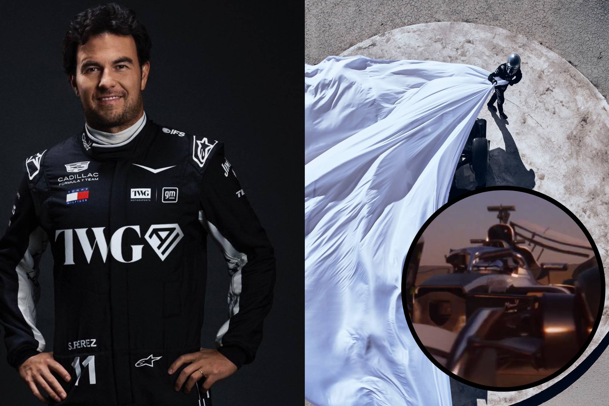 Sergio Checo Pérez y Cadillac Racing Team | Capturas X