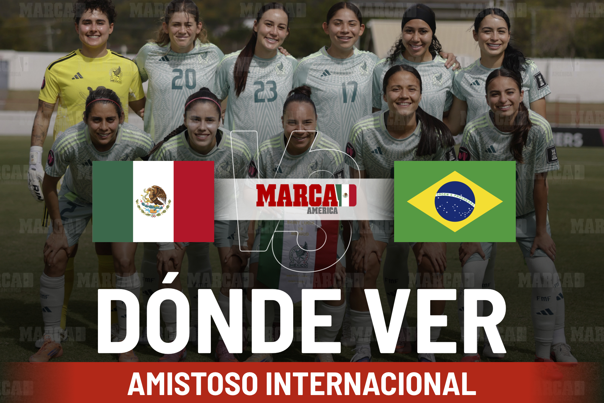 México Femenil vs Brasil: Dónde ver y horario del amistoso internacional de la Selección /MARCA