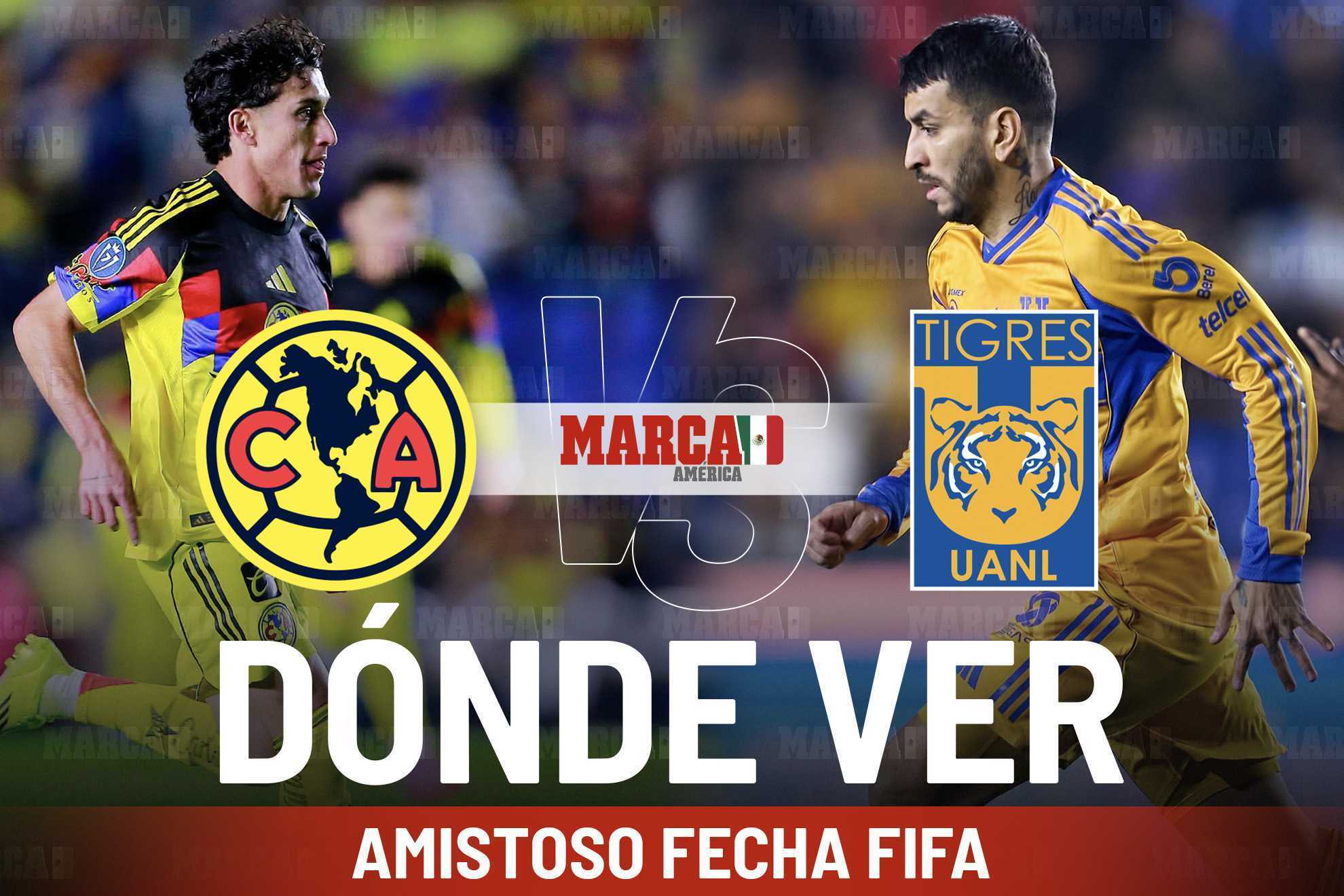 América vs Tigres: Dónde ver y a qué hora se juega amistoso de fecha ...