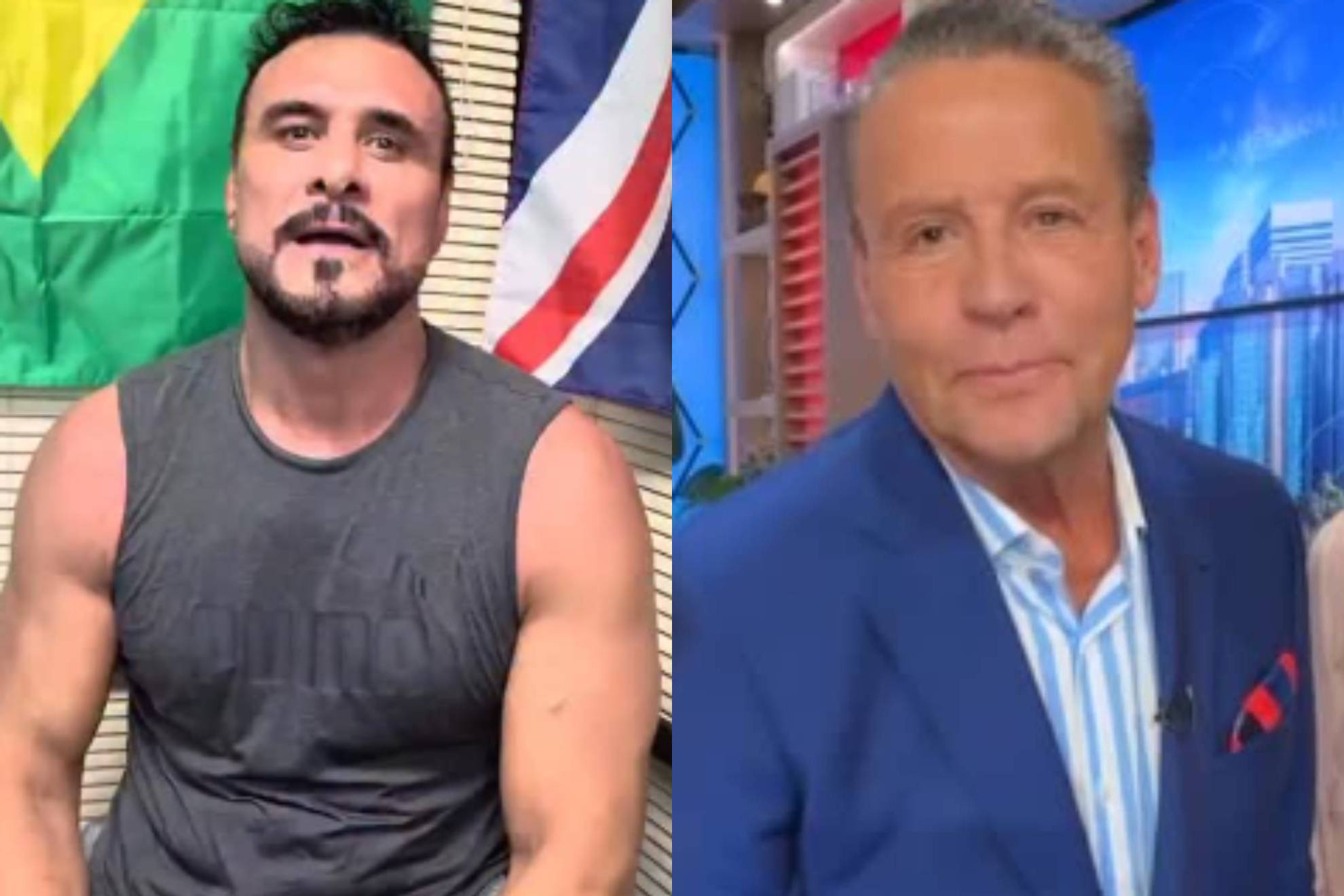 Alberto del Río y Alfredo Adame. Instagram @albertopatronpromotions / Instagram @alfredoadame.goldenboy