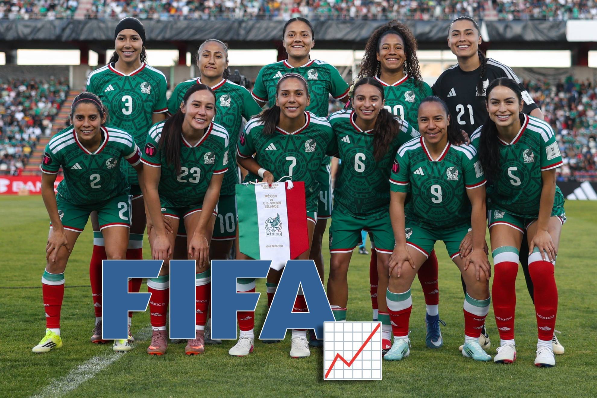 El Tri subió dos lugares respecto al listado de hace cuatro meses