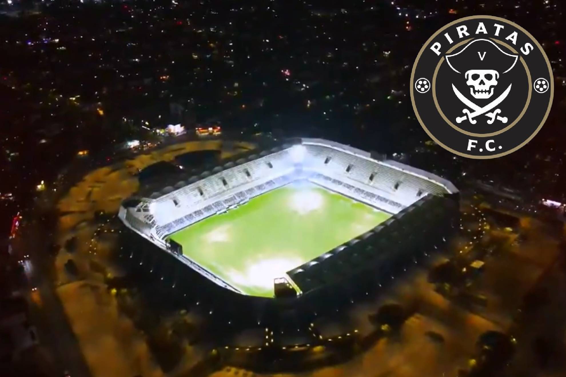 Estadio Luis 'Pirata' Fuente. X @Piratasfutbolfc