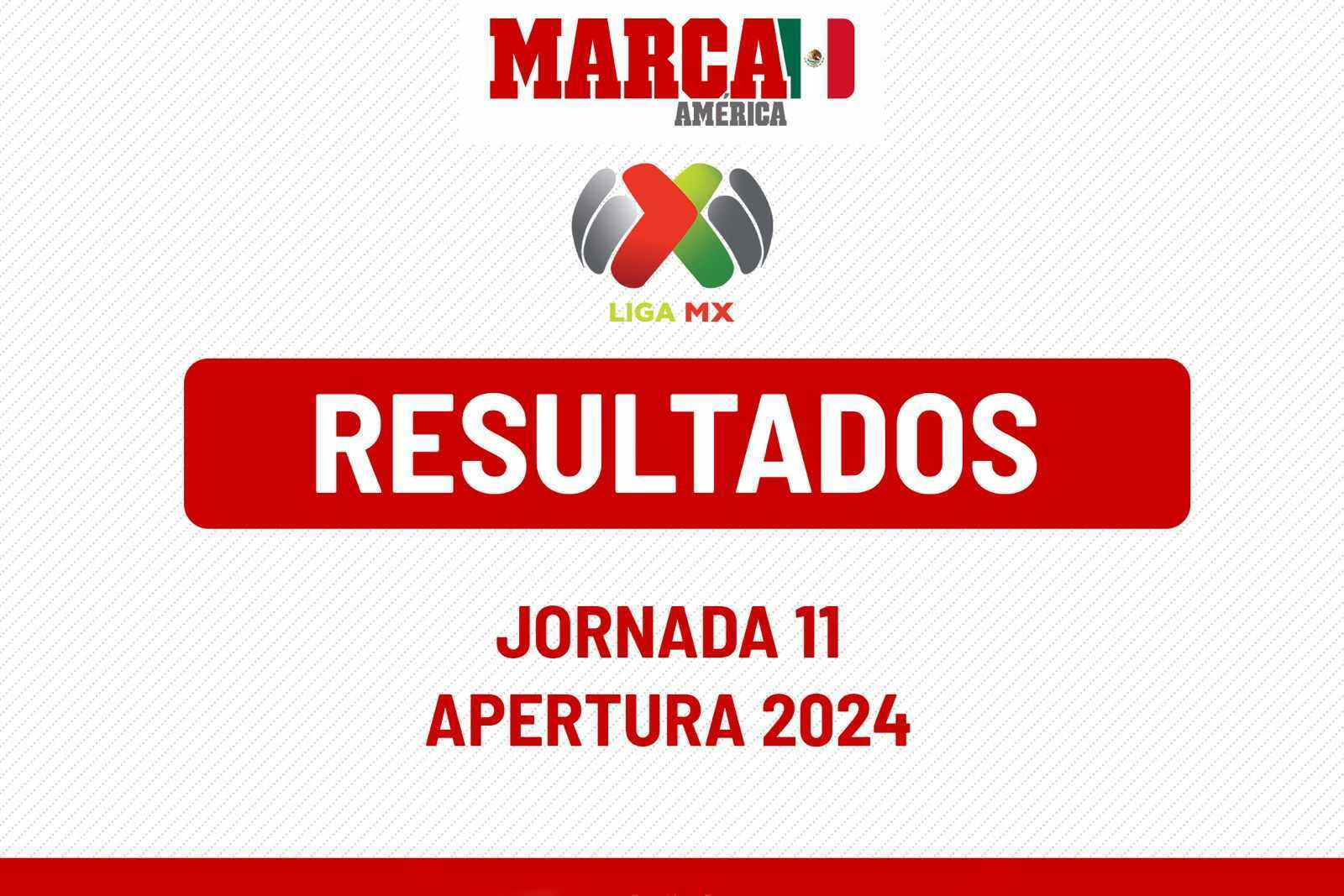 Resultados de la Liga MX 2024: tabla general al momento tras la Jornada ...