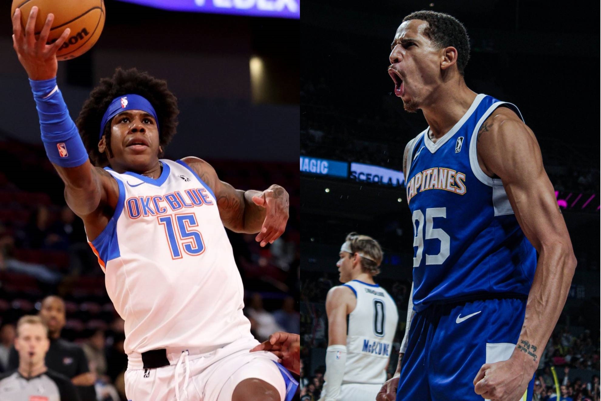 Oklahoma City Blue vs Capitanes CDMX protagonizarán un gran duelo en la NBA G League X: @okcblue y @CapitanesCDMX