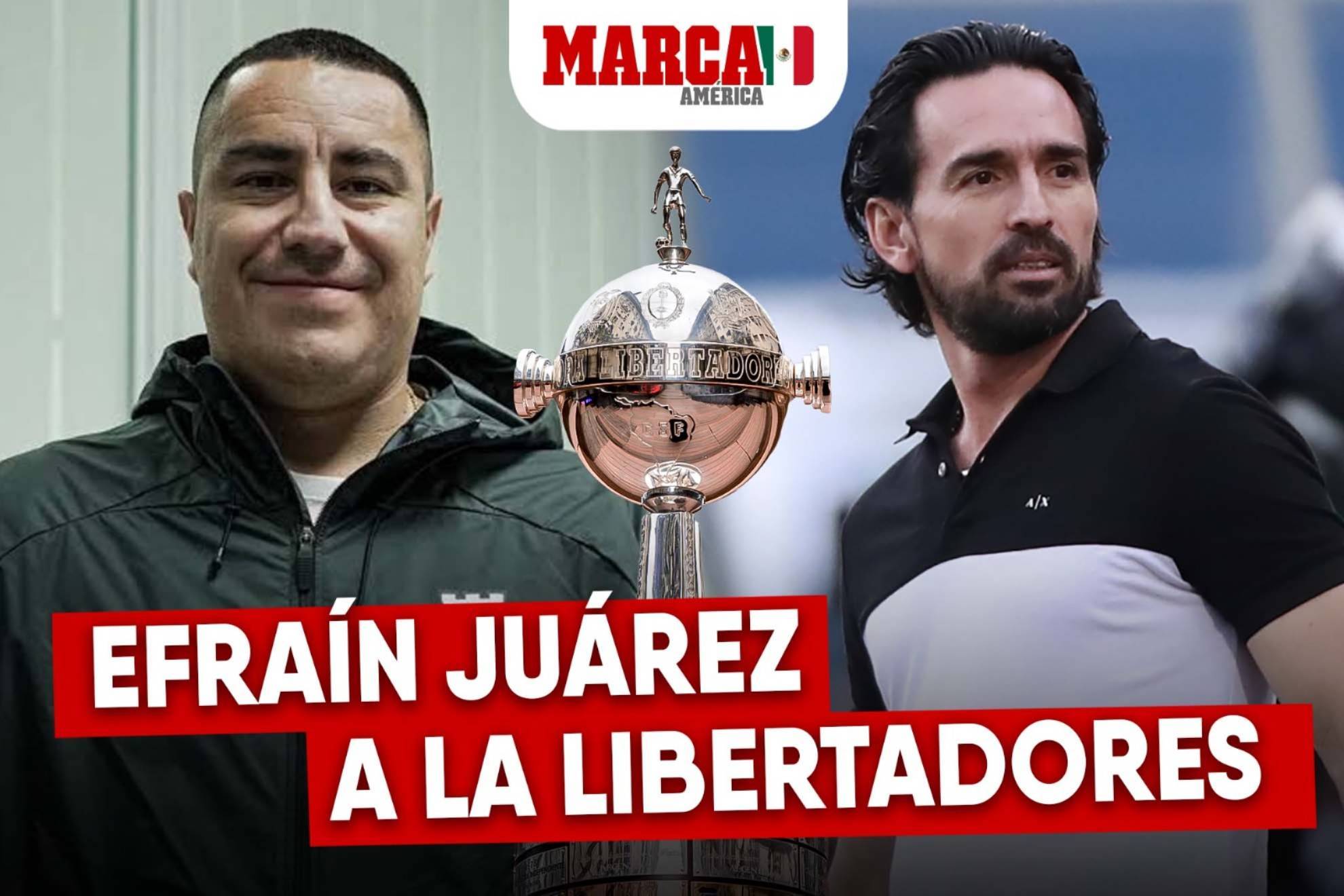 Efraín Juárez se apunta al mejor torneo de clubes de Conmebol