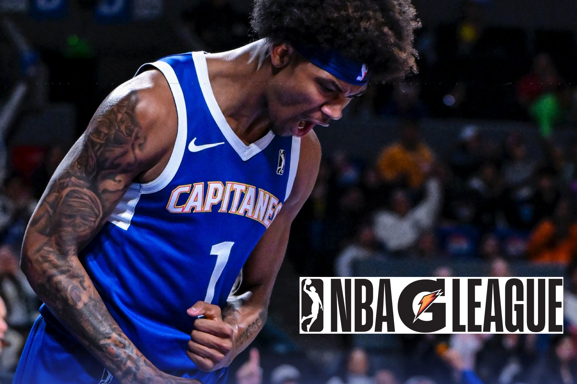 Dink Pate festeja el triunfo de Capitanes en su casa para un buen inicio de temporada regular en la NBA G League Capitanes CDMX