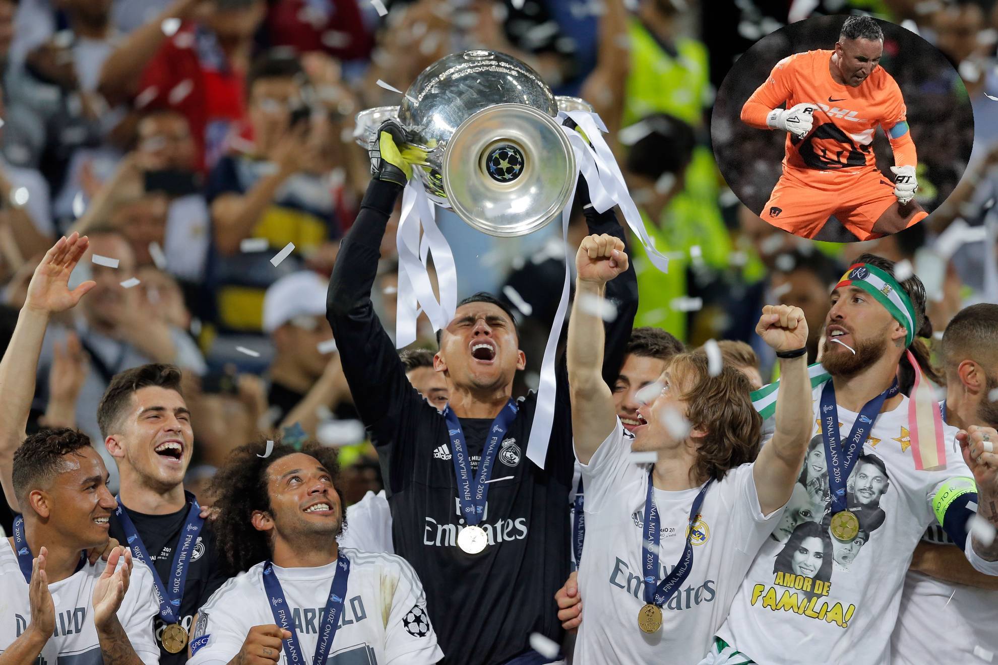 Keylor Navas. LAPRESSE