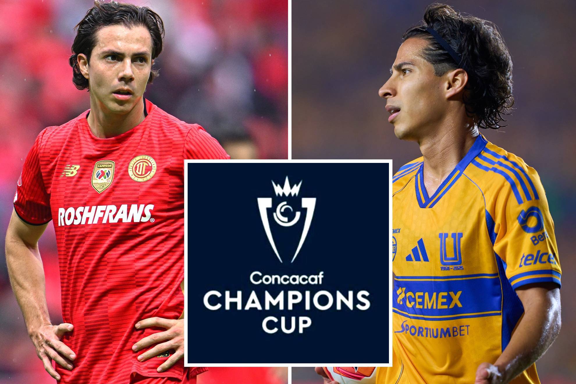 Sebastián Córdova (Toluca) vs Diego Lainez (Tigres) |