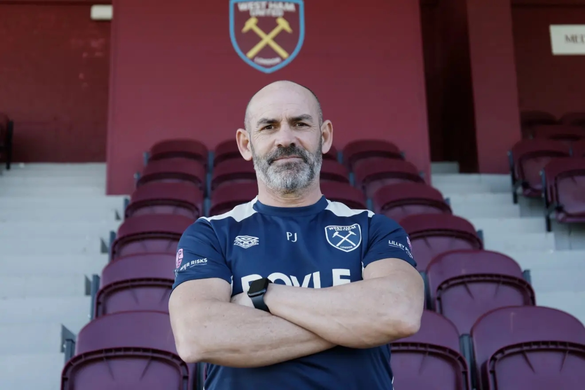 Paco Jémez, en el West Ham ANGEL RIVERO