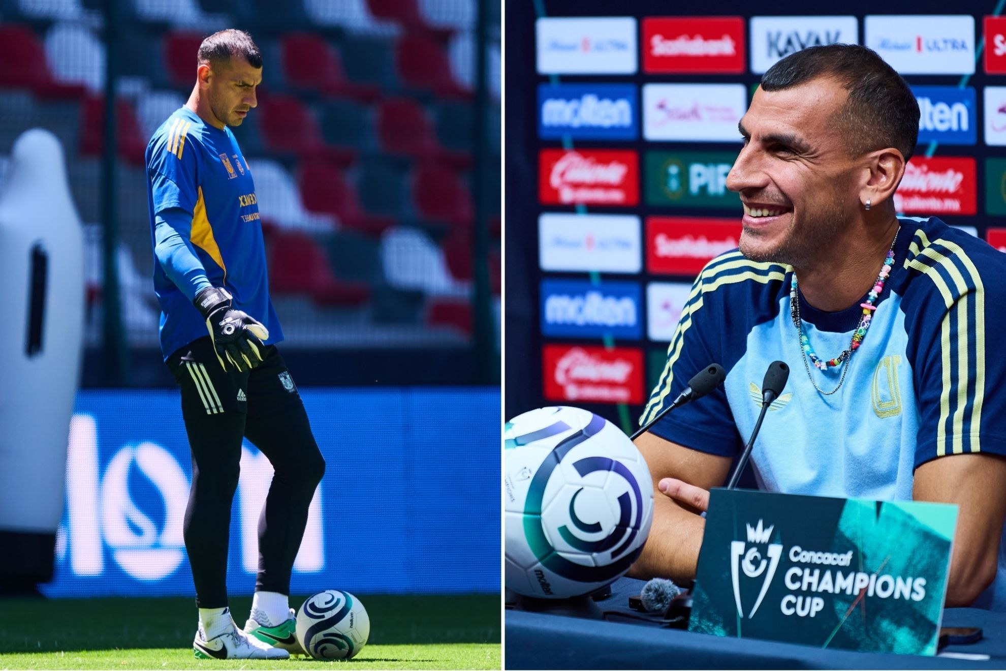 Nahuel Guzmán compara la Concachampions con la Copa Libertadores antes de la Final ante Toluca / ESPECIAL