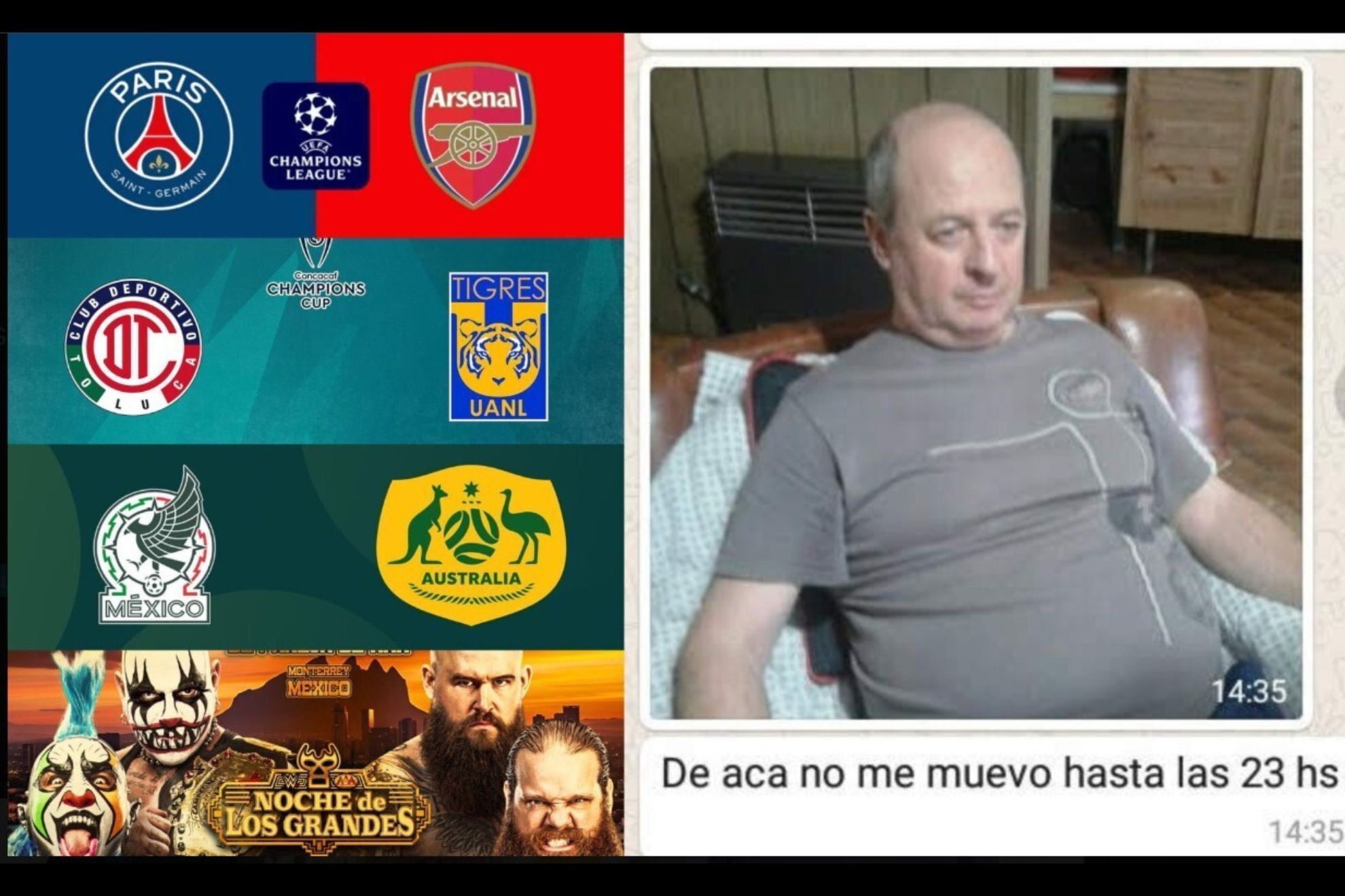 Ya se sabía que este sábado iba a estar movido y qué mejor que comenzarlo con la final de la Champions. /X@MartinoliCuri Actualizado: 30/05/2026 13:02 horas