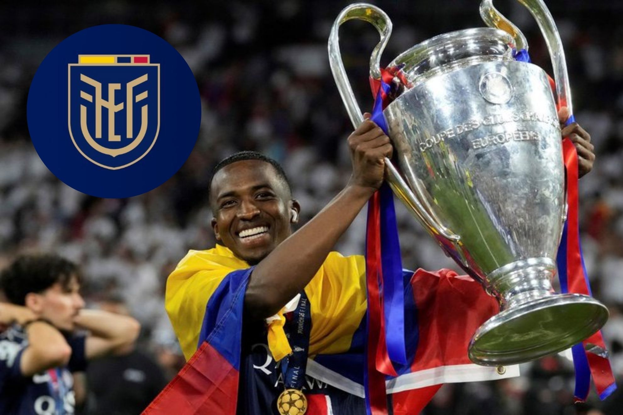 ¿Quién es Willian Pacho? El seleccionado de Ecuador histórico bicampeón de Champions League con PSG y que jugará el Mundial 2026 / ESPECIAL X @FEFecuador