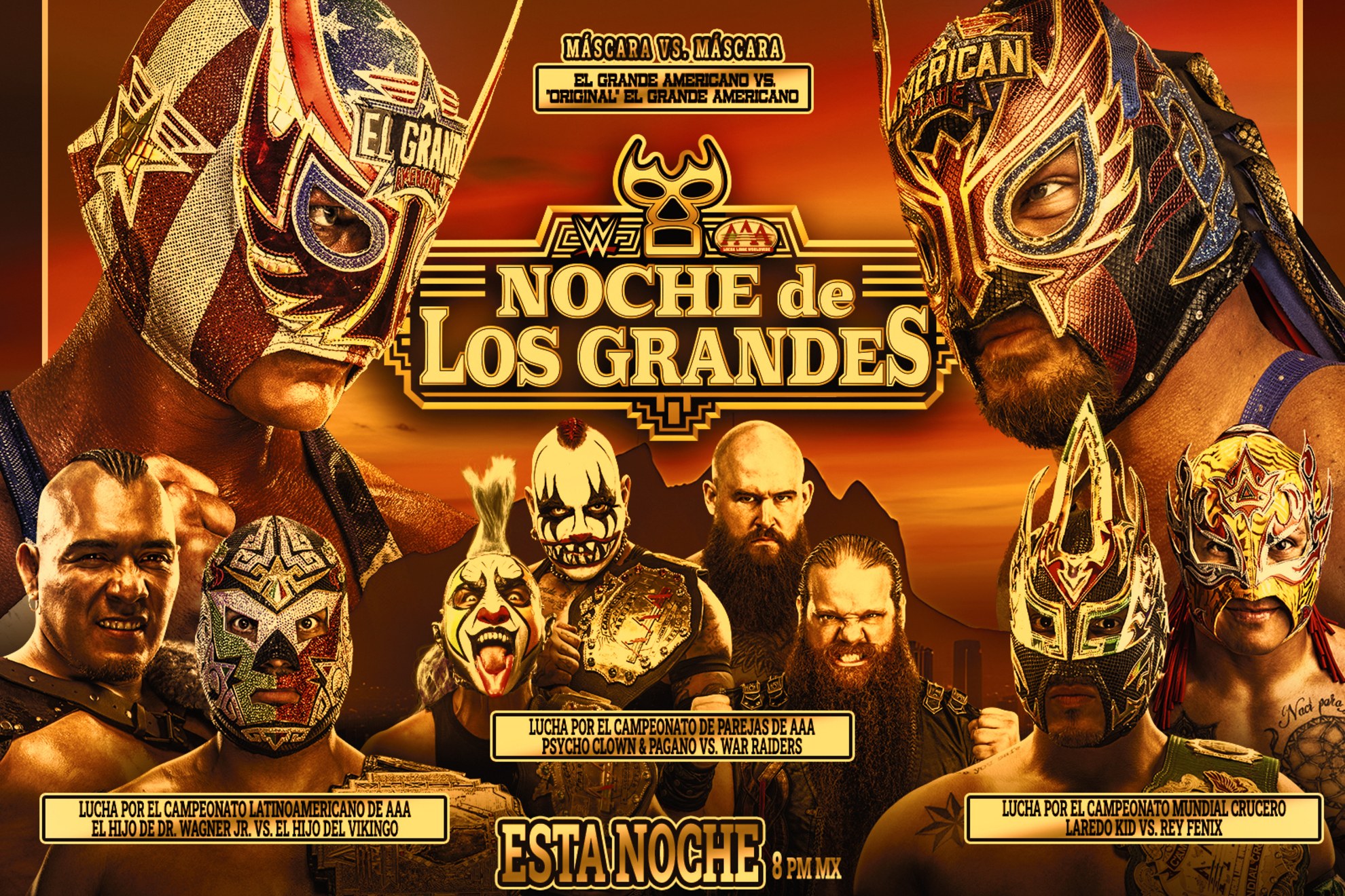 Cartelera de AAA Noche de Los Grandes