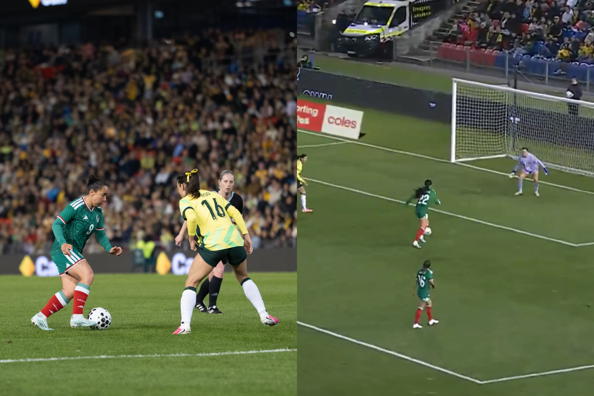 Diana Ordóñez sorprende a Australia con gol de último minuto para el triunfo de México Femenil /ESPECIAL X@Miseleccionfem
