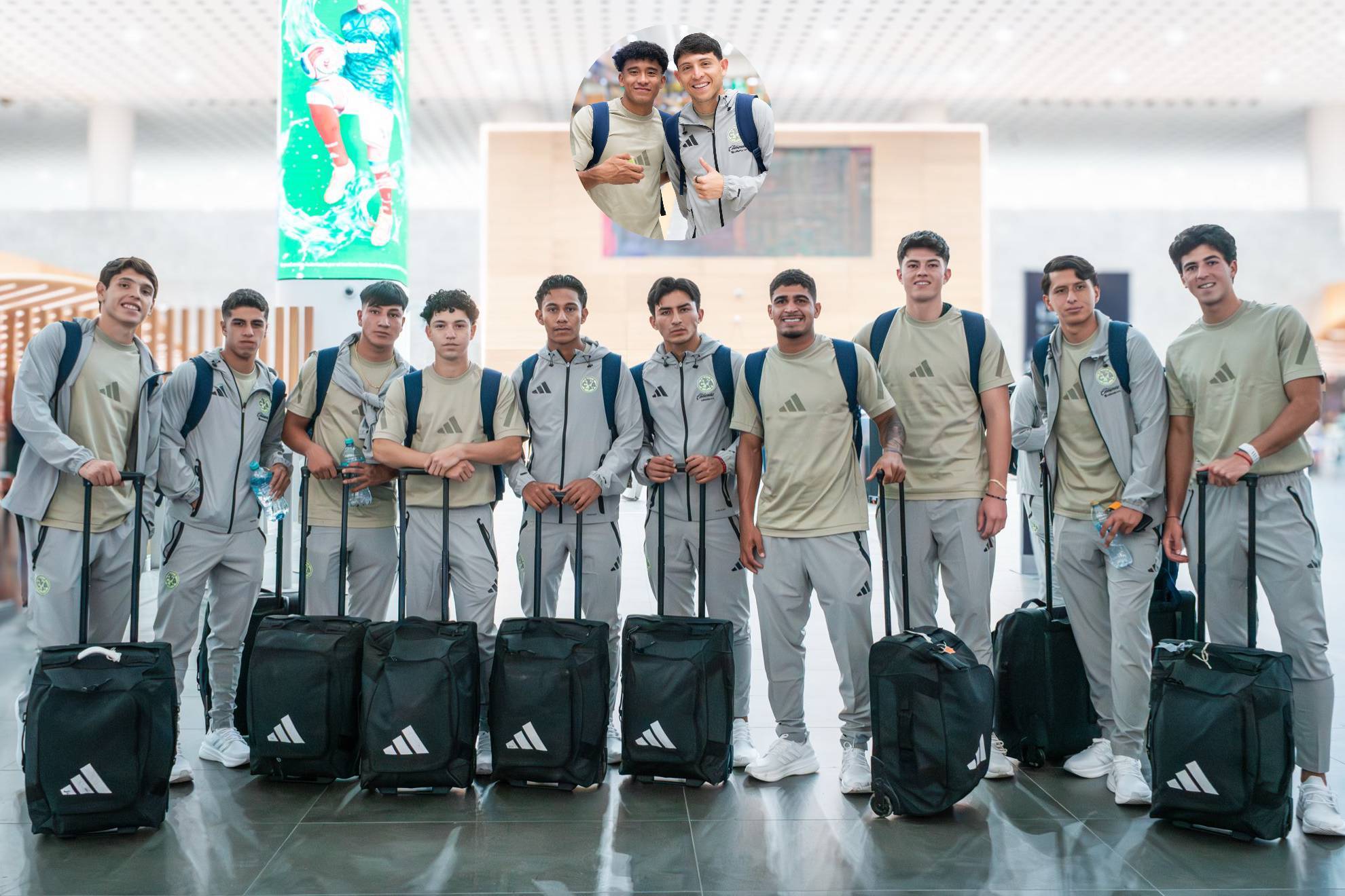 El Club América viajó a España parea su pretemporada. X @ClubAmerica