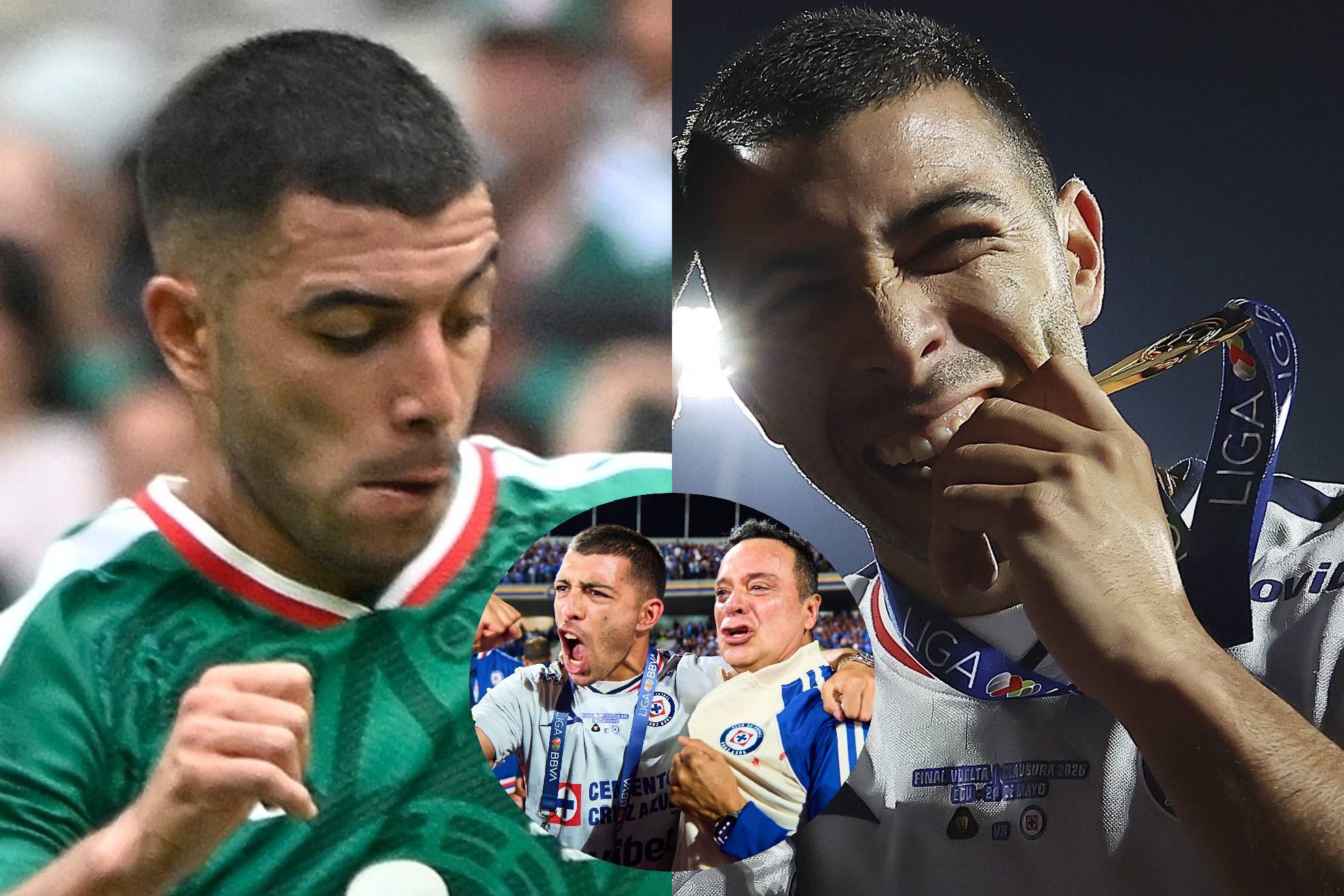 Erik Lira y el Ingeniero Víctor Velázquez. MEXSPORT