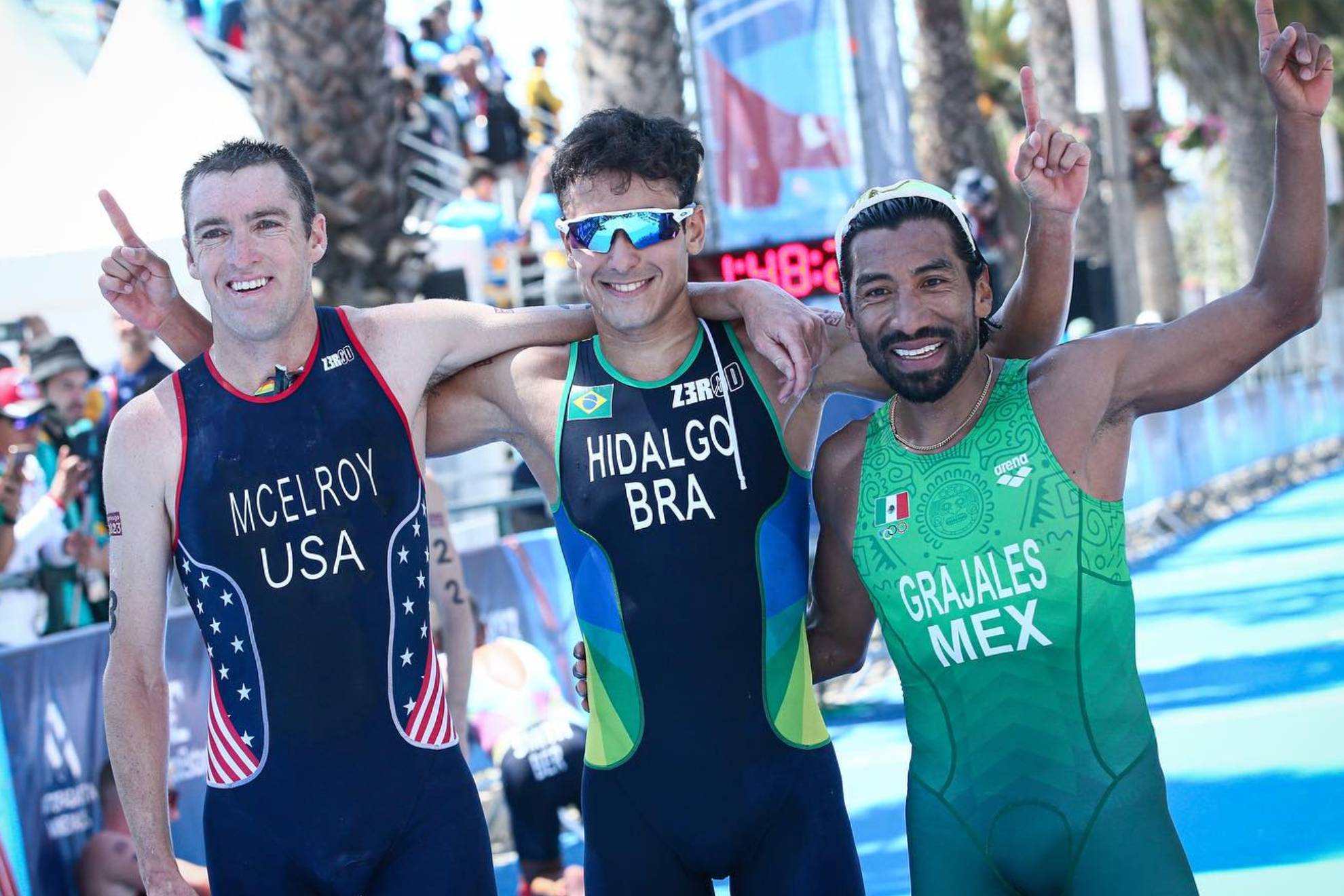 El veracruzano se quedó a tres segundos del tricampeonato panamericano