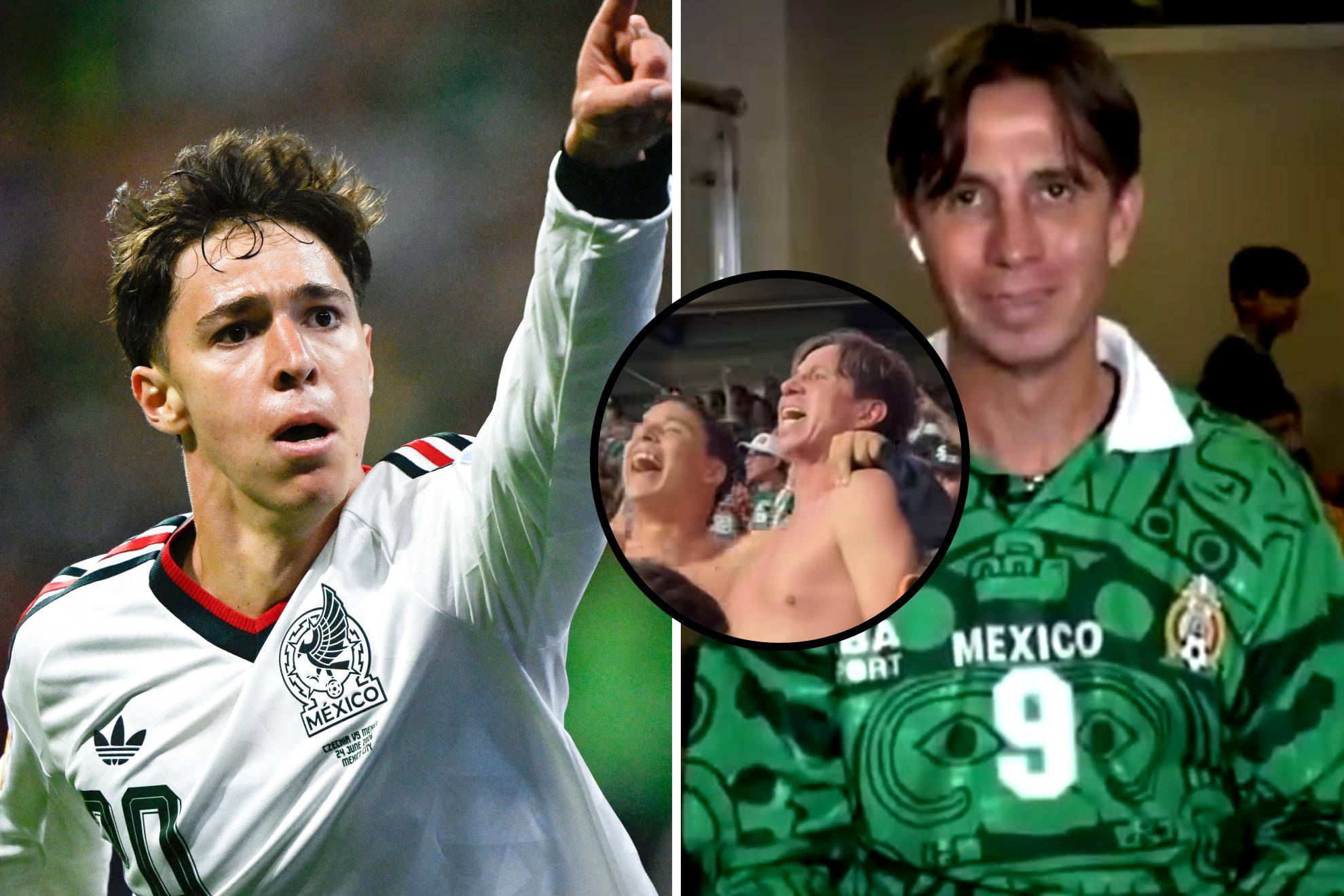 Tilon Del festejo al llanto; el Tilón Chávez vive el debut y gol mundialista ...