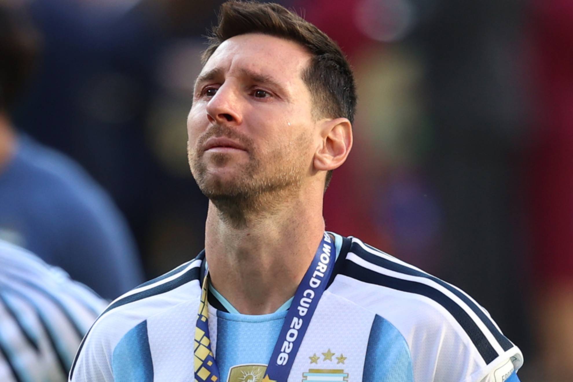 Lionel Messi tras la final España - Argentina / LAPRESSE