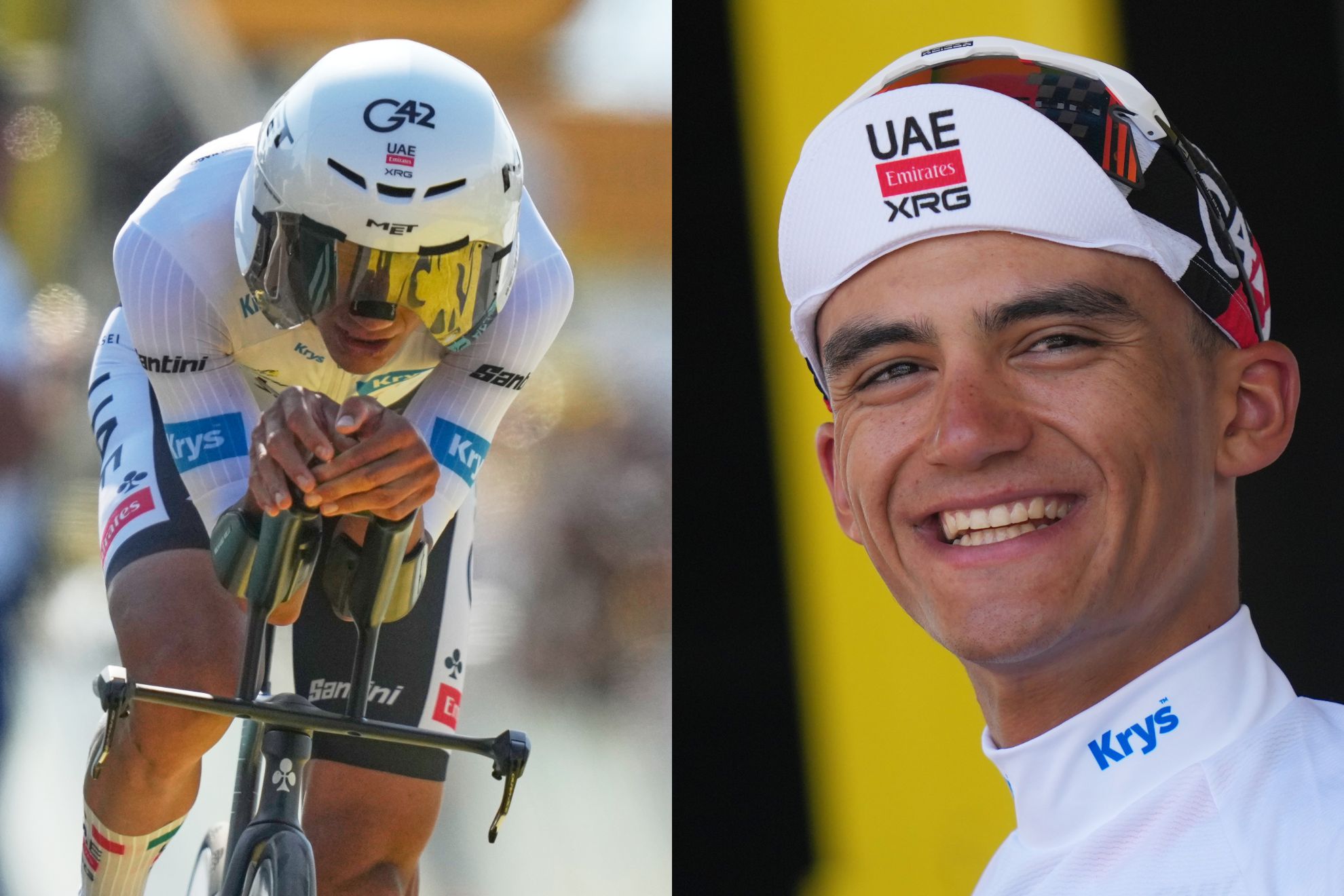 El mexicano conserva el tercer lugar de la clasificación general y mantiene el maillot blanco. / LAPRESSE