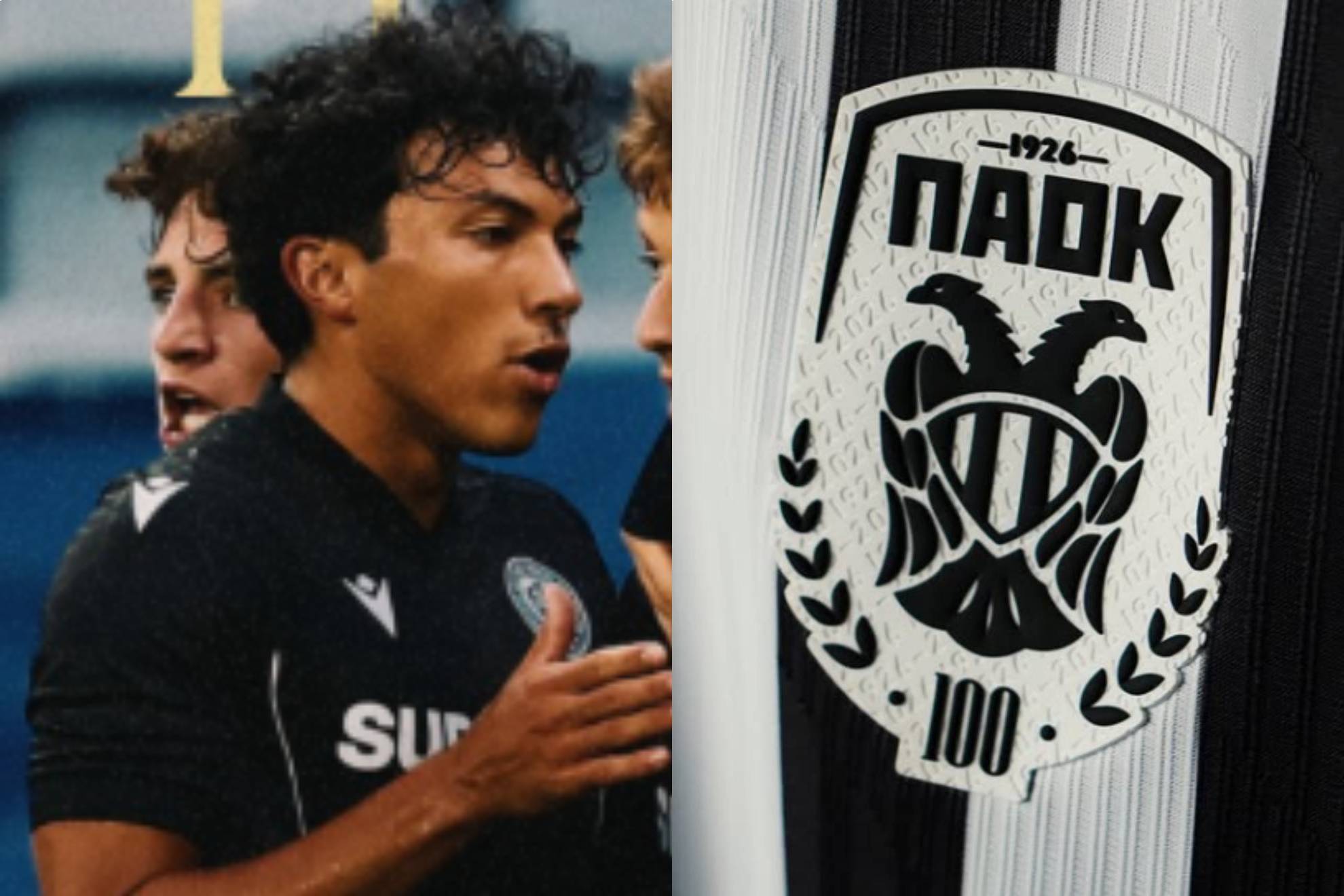 Jonathan Gómez. Instagram @paok_fc