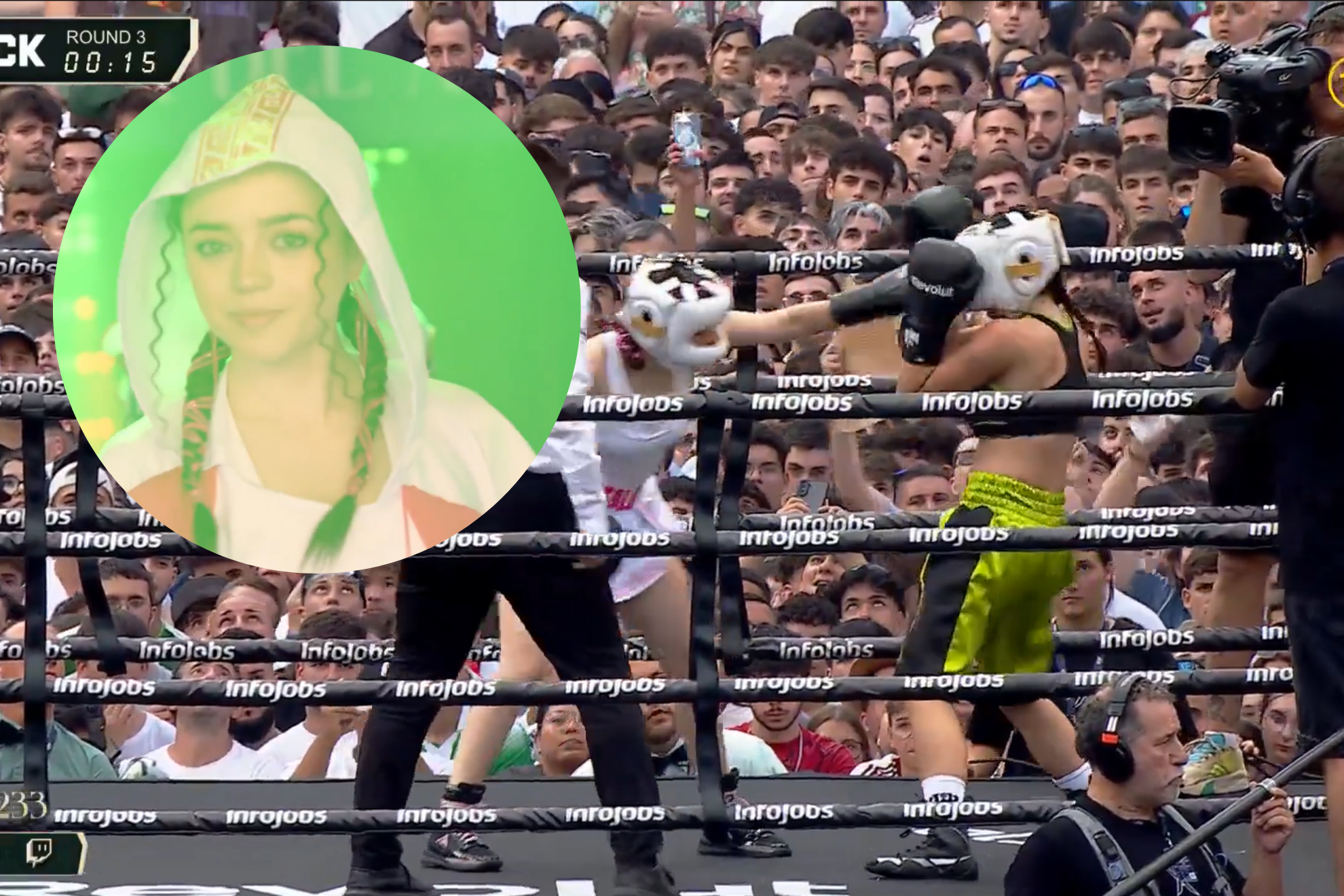 Natalia MX gana su pelea en La Velada del Año 6 / ESPECIAL