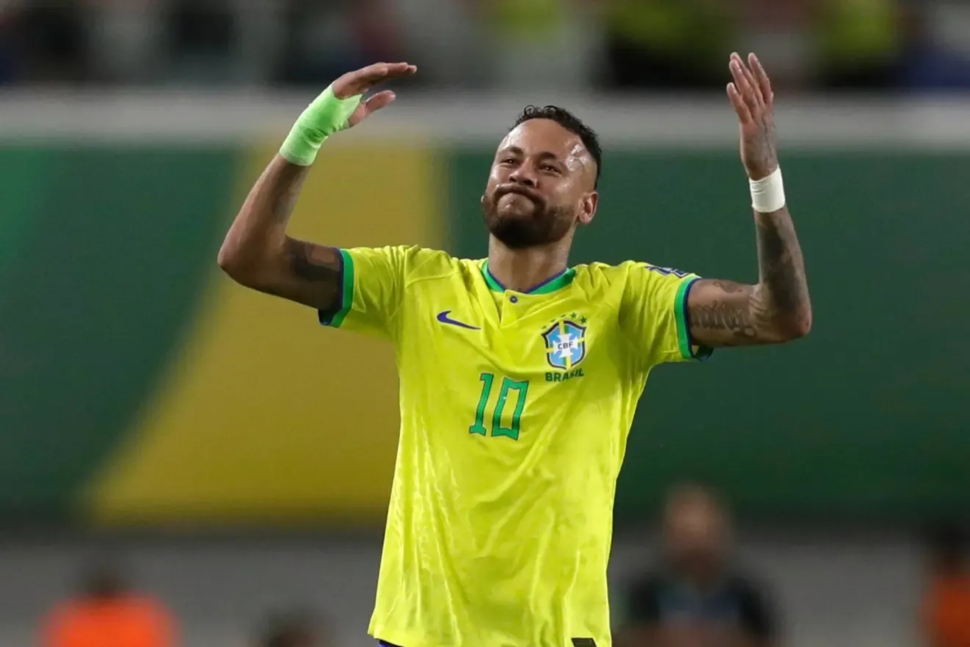 Neymar, con Brasil LAPRESSE