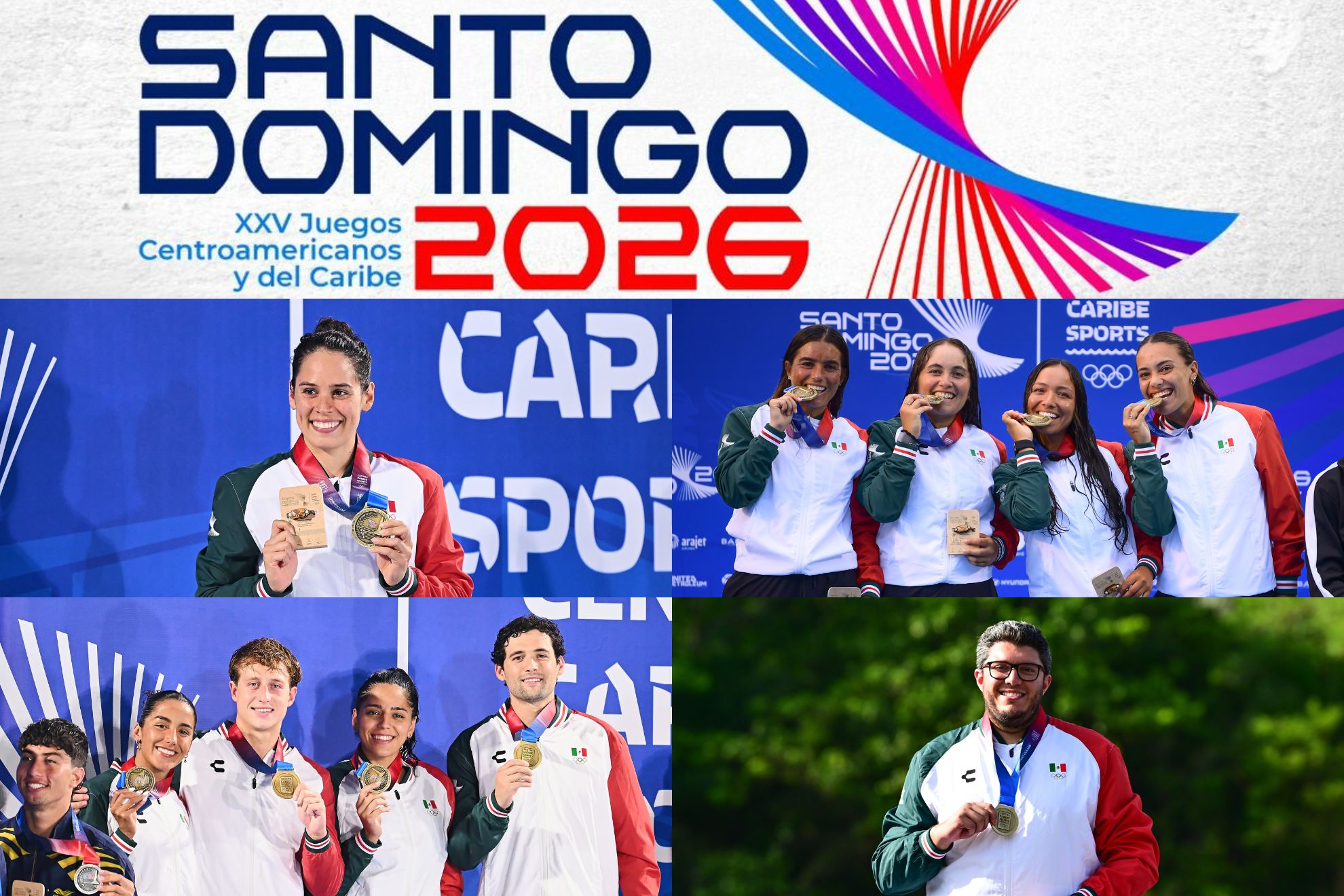 México se mantiene como líder del medallero y continúa ampliando su dominio regional con una actuación que ya marcó un nuevo registro. / ESPECIAL MEXSPORT