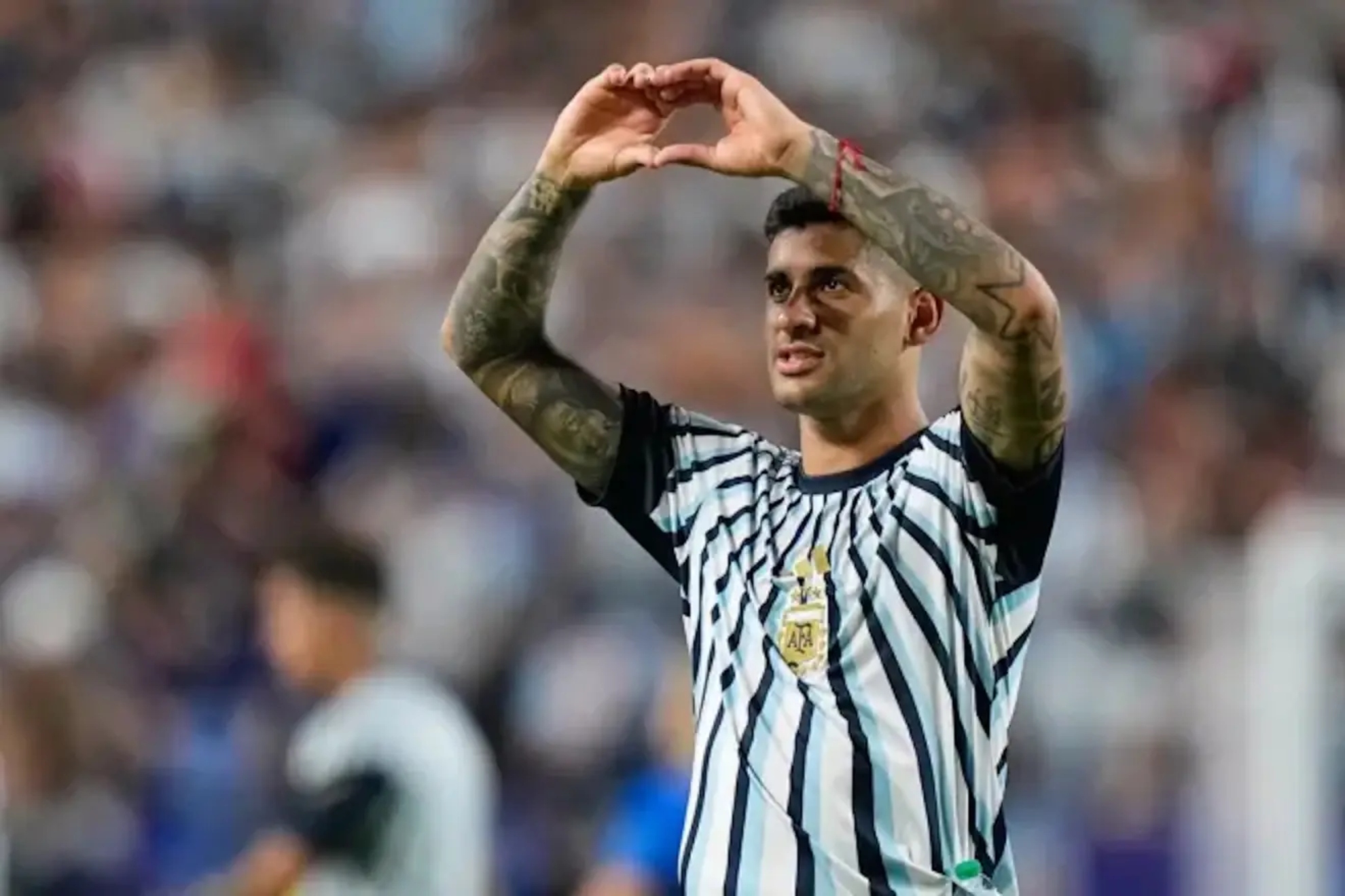Cuti Romero, con Argentina