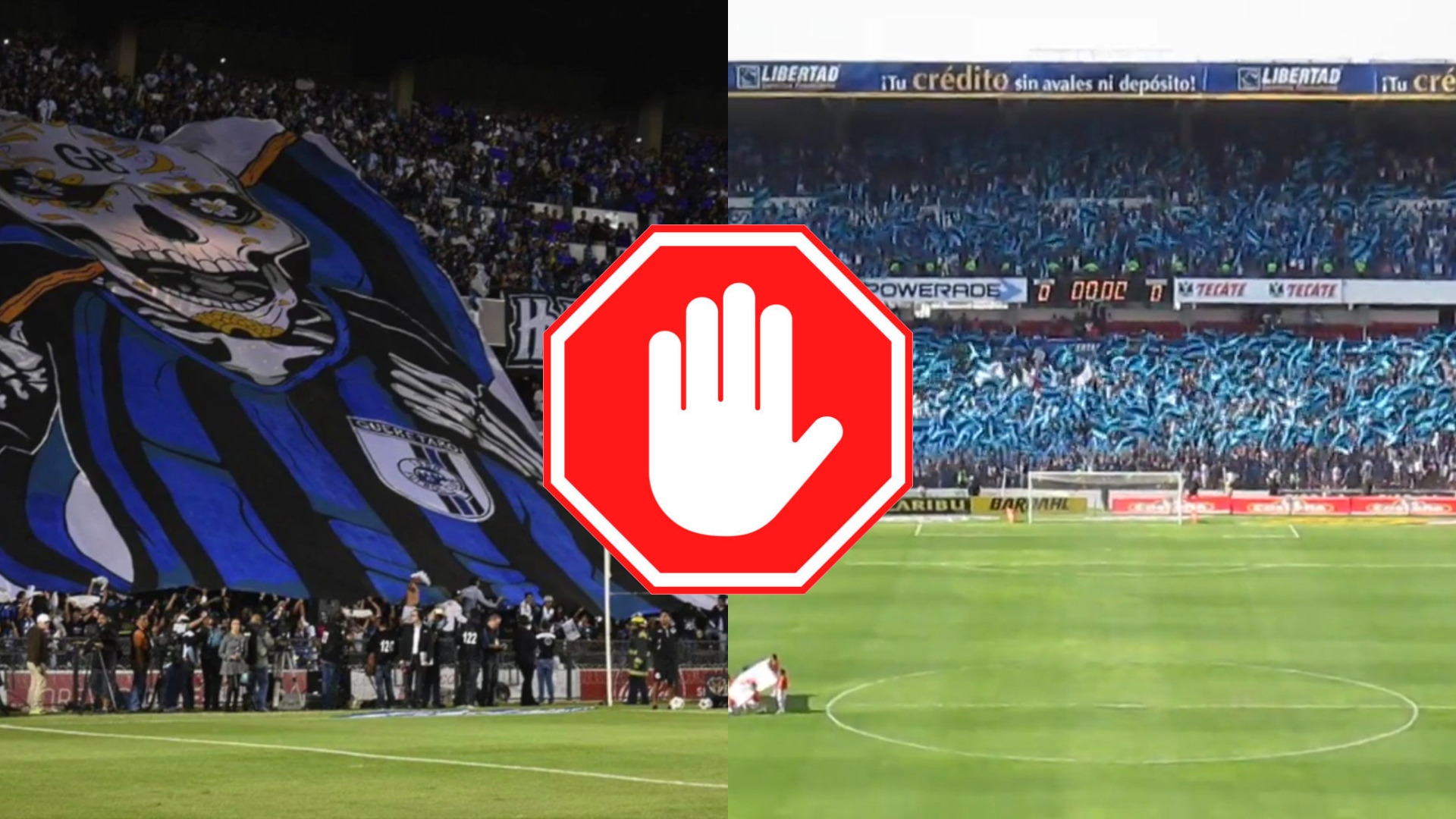 Estadio Corregidora - Afición Gallos Blancos
