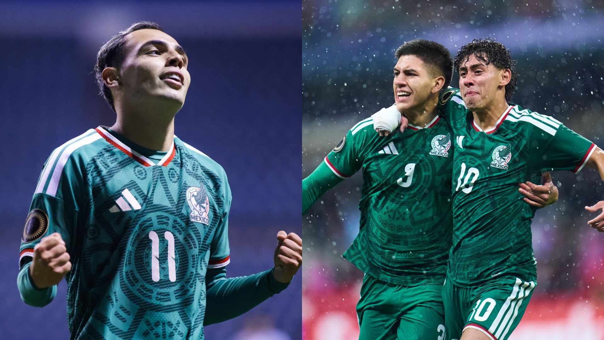 La Selección Mexicana Sub-20 vino de atrás para derrotar a Canadá en el Estadio Azteca y asegurar su boleto a los Juegos Olímpicos de Los Ángeles 2028. / ESPECIAL MEXSPORT