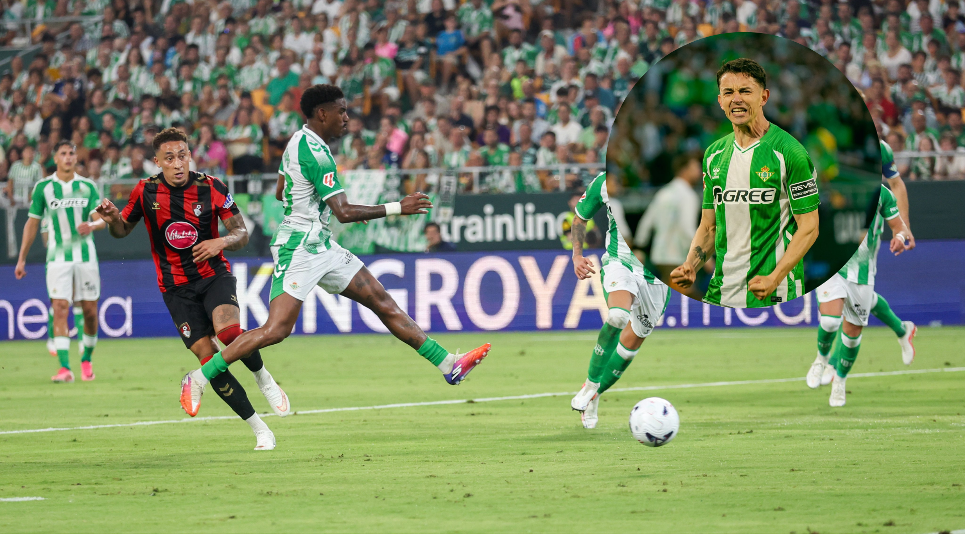 Fidalgo es titular en empate de Betis ante Bournemouth previo al arranque de LaLiga / ESPECIAL