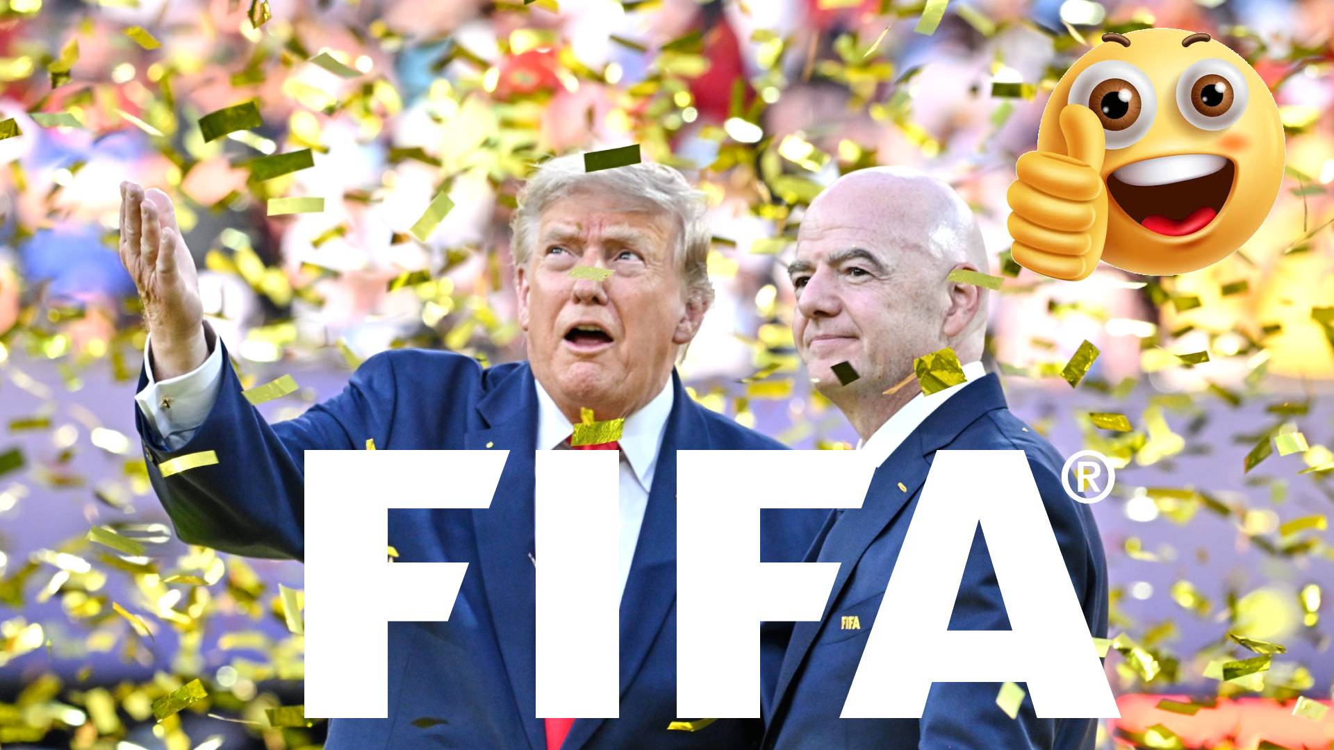 Donald Trump y Gianni Infantino. MEXSPORT