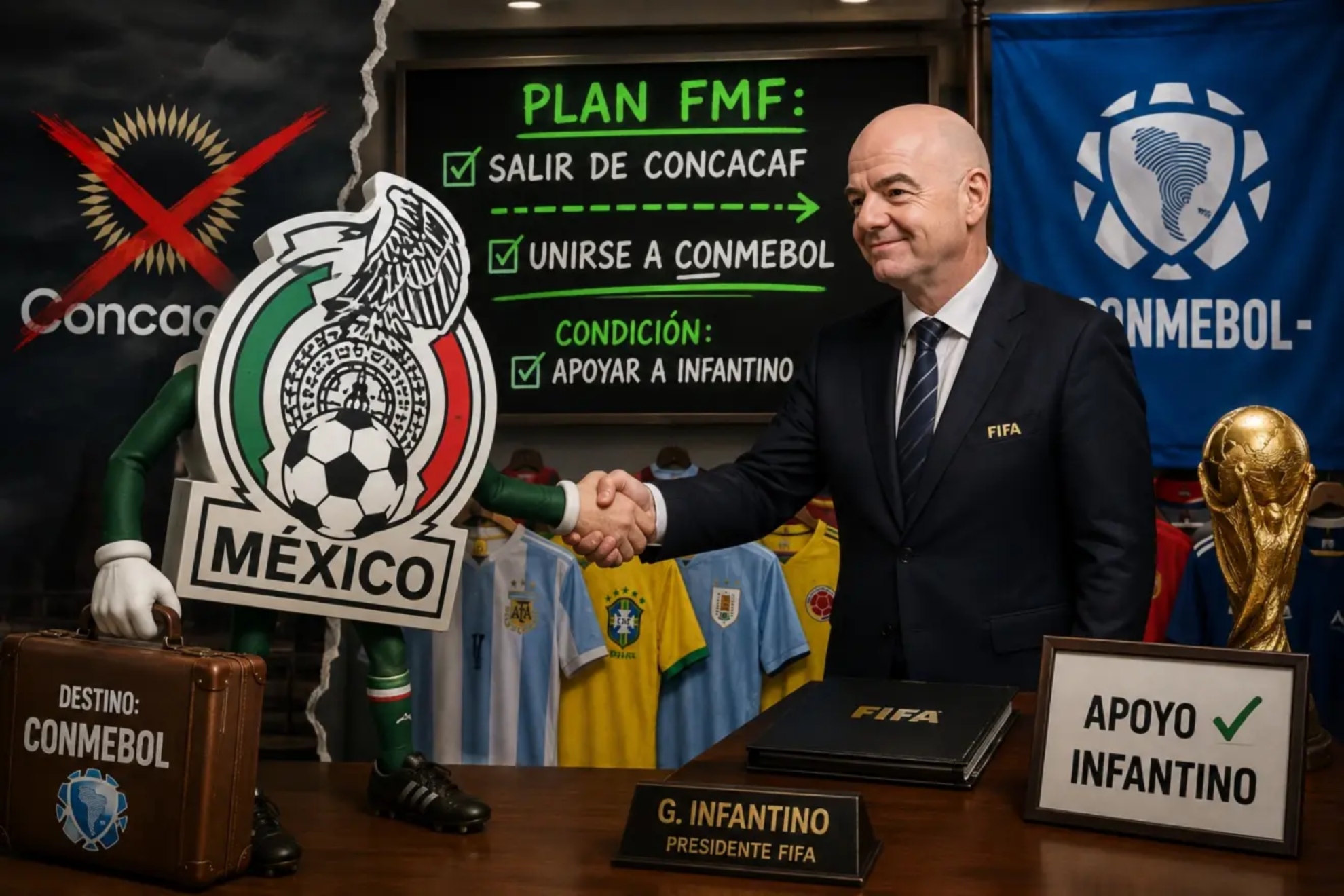 Infantino IMAGEN HECHA CON IA