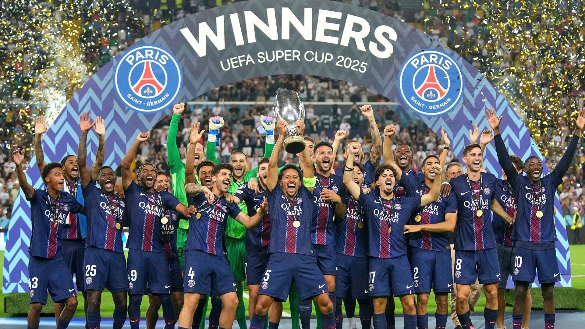PSG Campeón de la Supercopa de Europa 2025 LAPRESSE