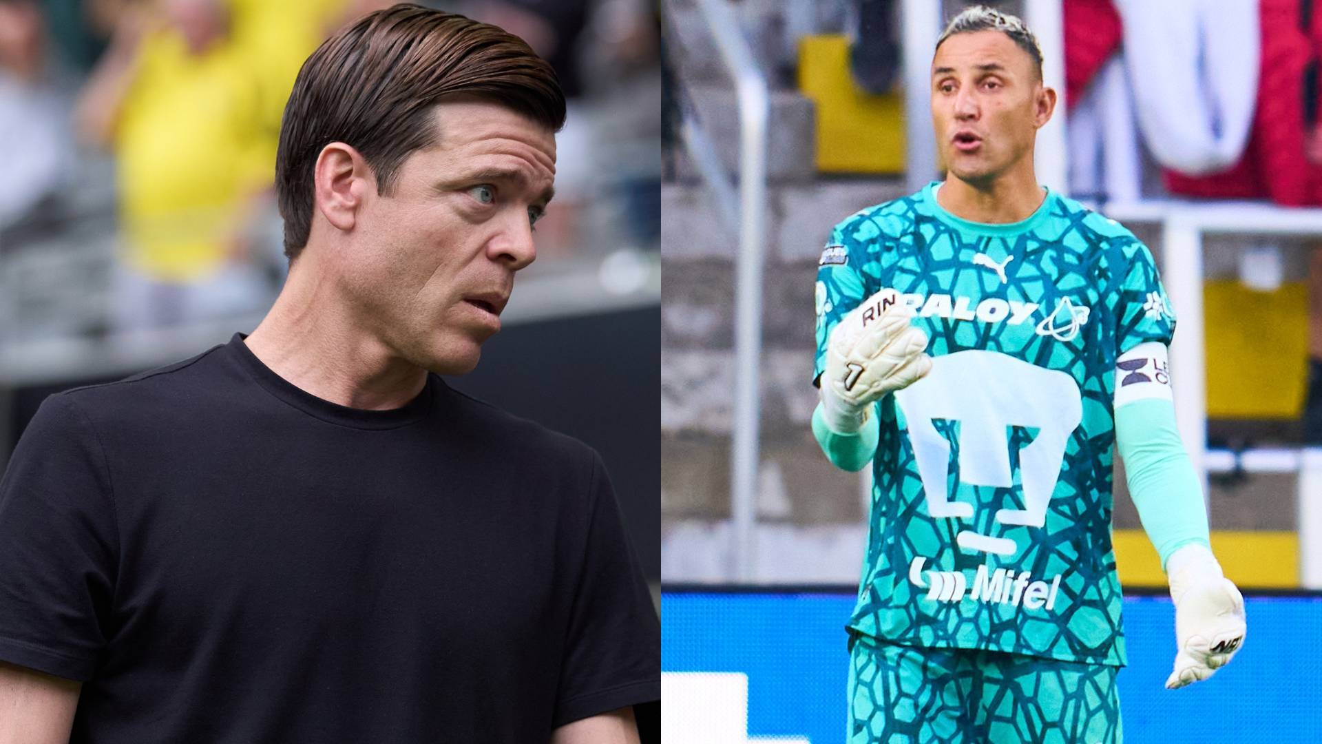 Esteban Solari y Keylor Navas. MEXSPORT