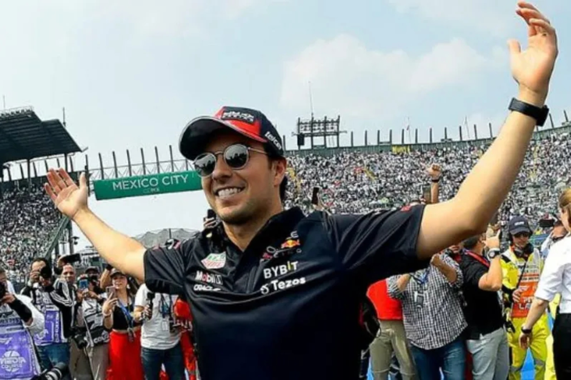 Checo Pérez, en su etapa en Red Bull MEXSPORT