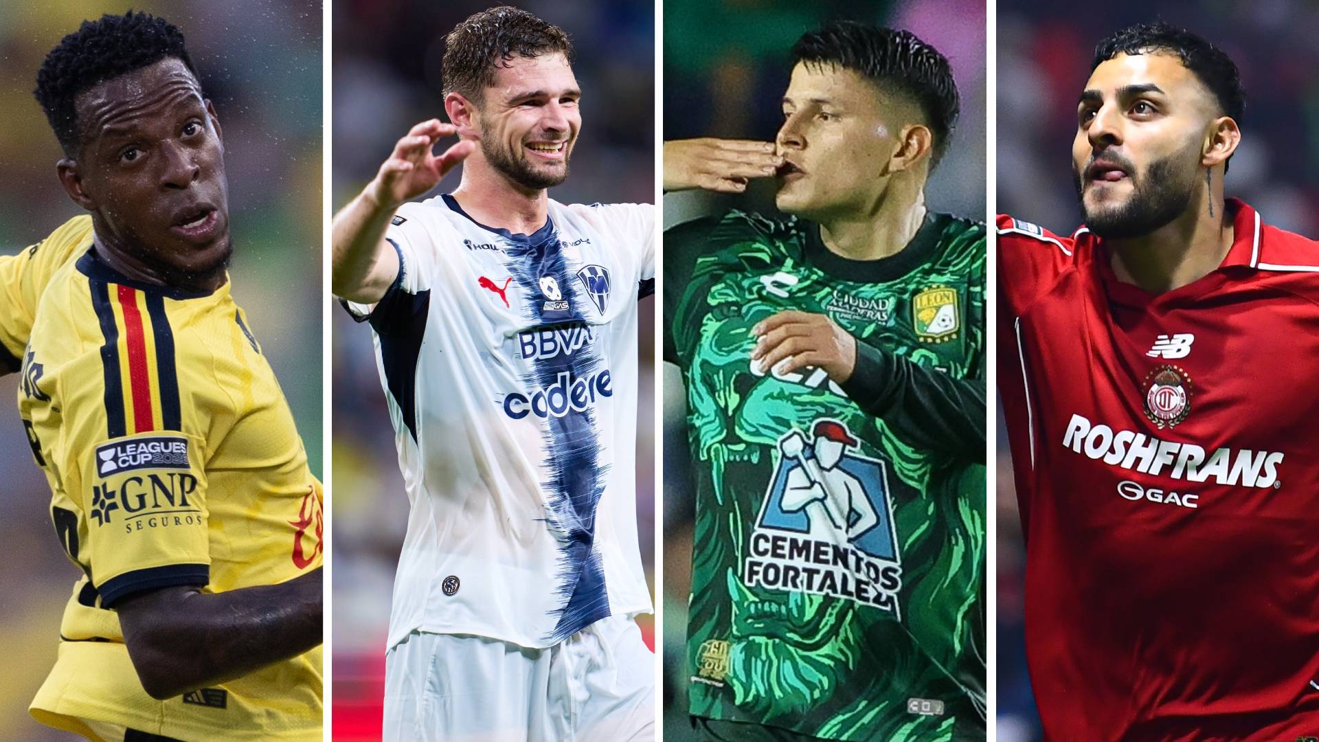 América, Monterrey, León y Toluca representarán a la Liga MX en cuartos de final. MEXSPORT