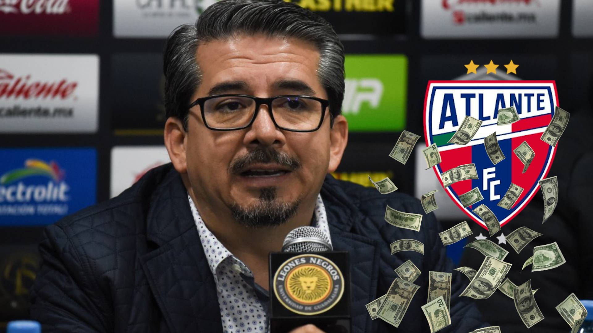 Alberto Castellanos, presidente de los leones Negros de la UdG Capturas X