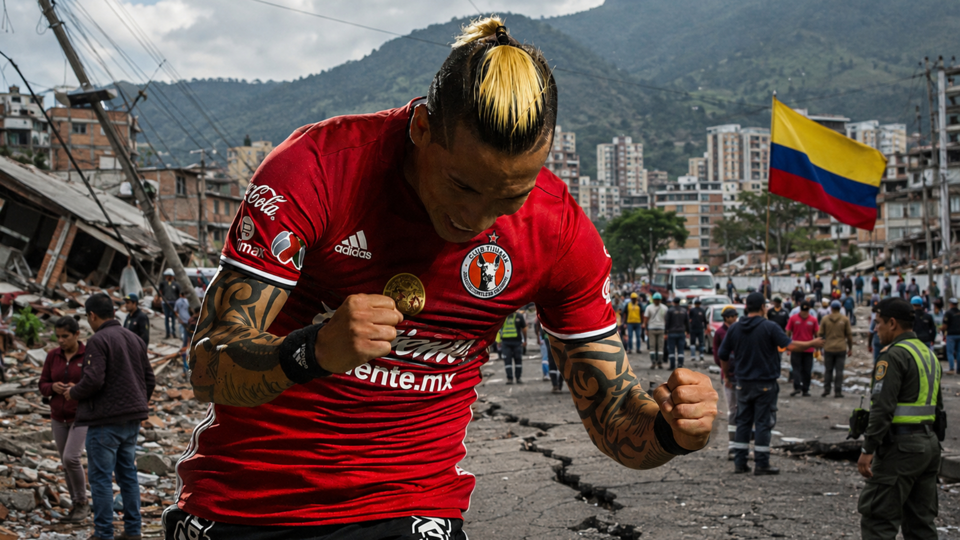 Dayro Moreno, exjugador de Xolos en la Liga MX. IA
