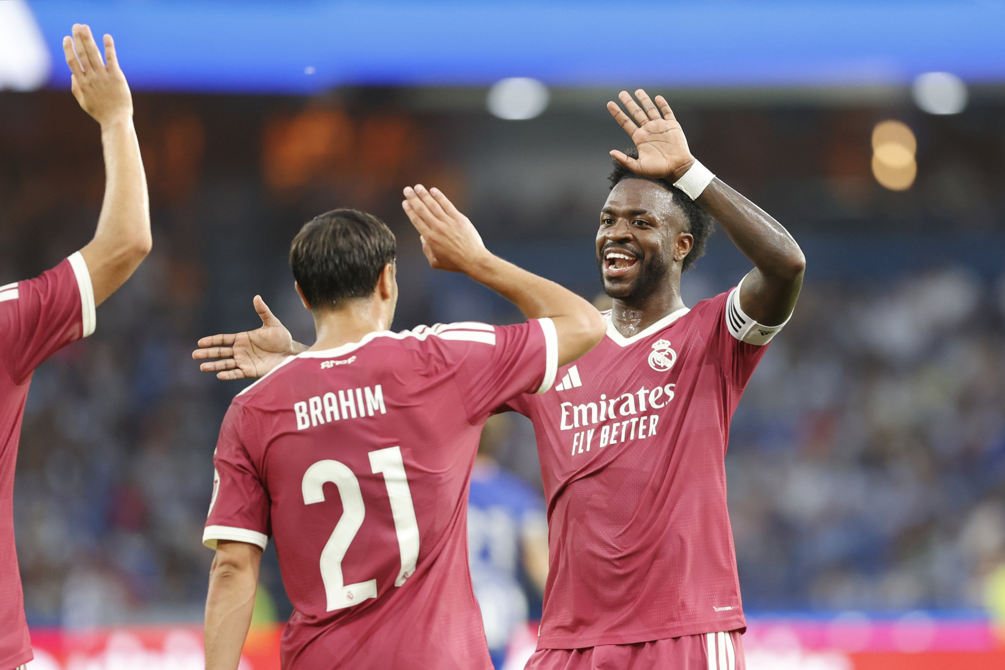 Vini Jr. en la pretemporada de Real Madrid MARCA